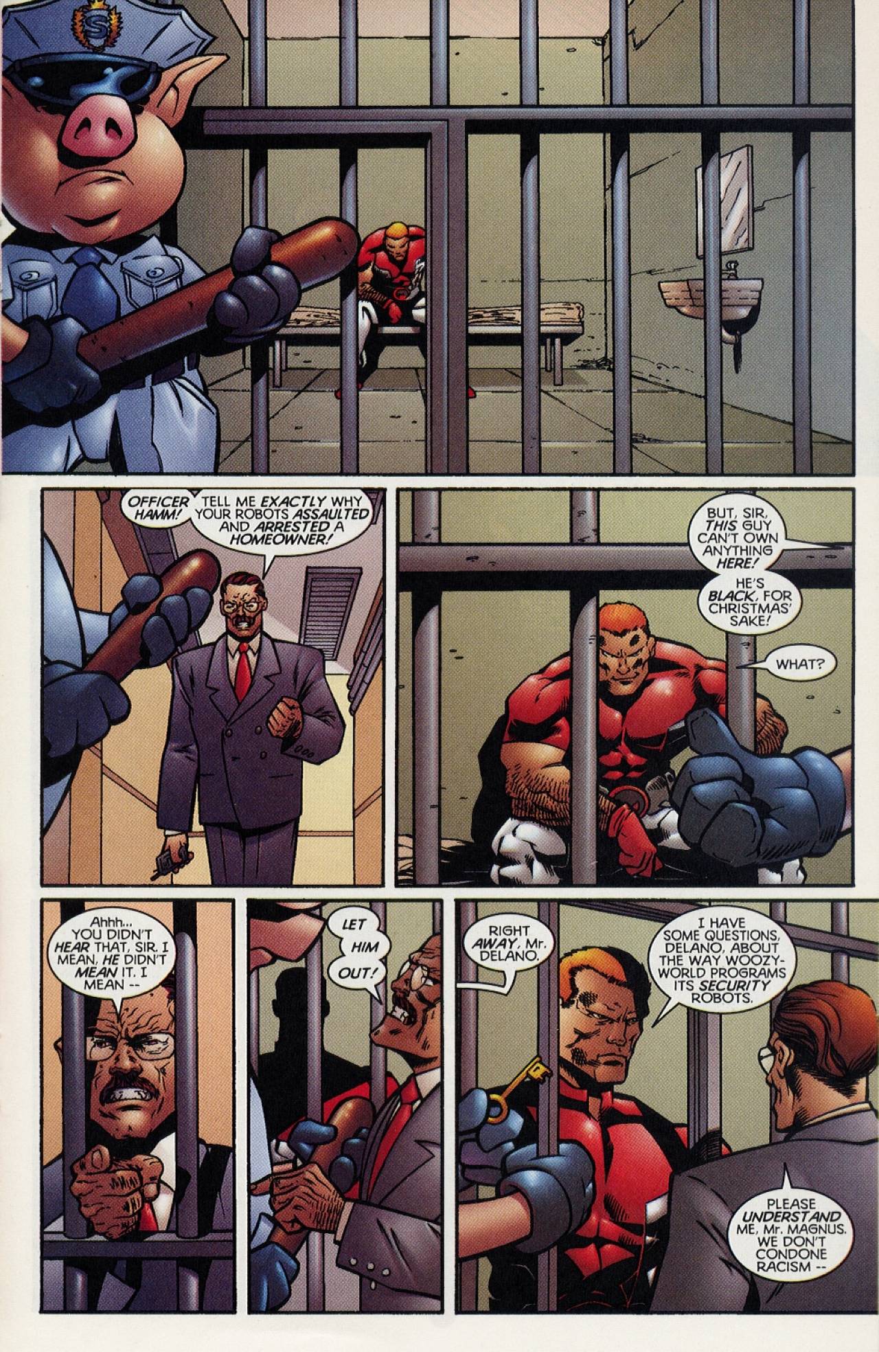 Read online Magnus Robot Fighter (1997) comic -  Issue #18 - 18