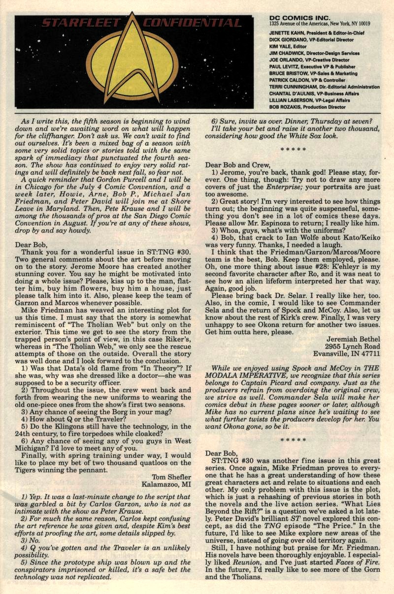 Read online Star Trek: The Next Generation (1989) comic -  Issue #36 - 26
