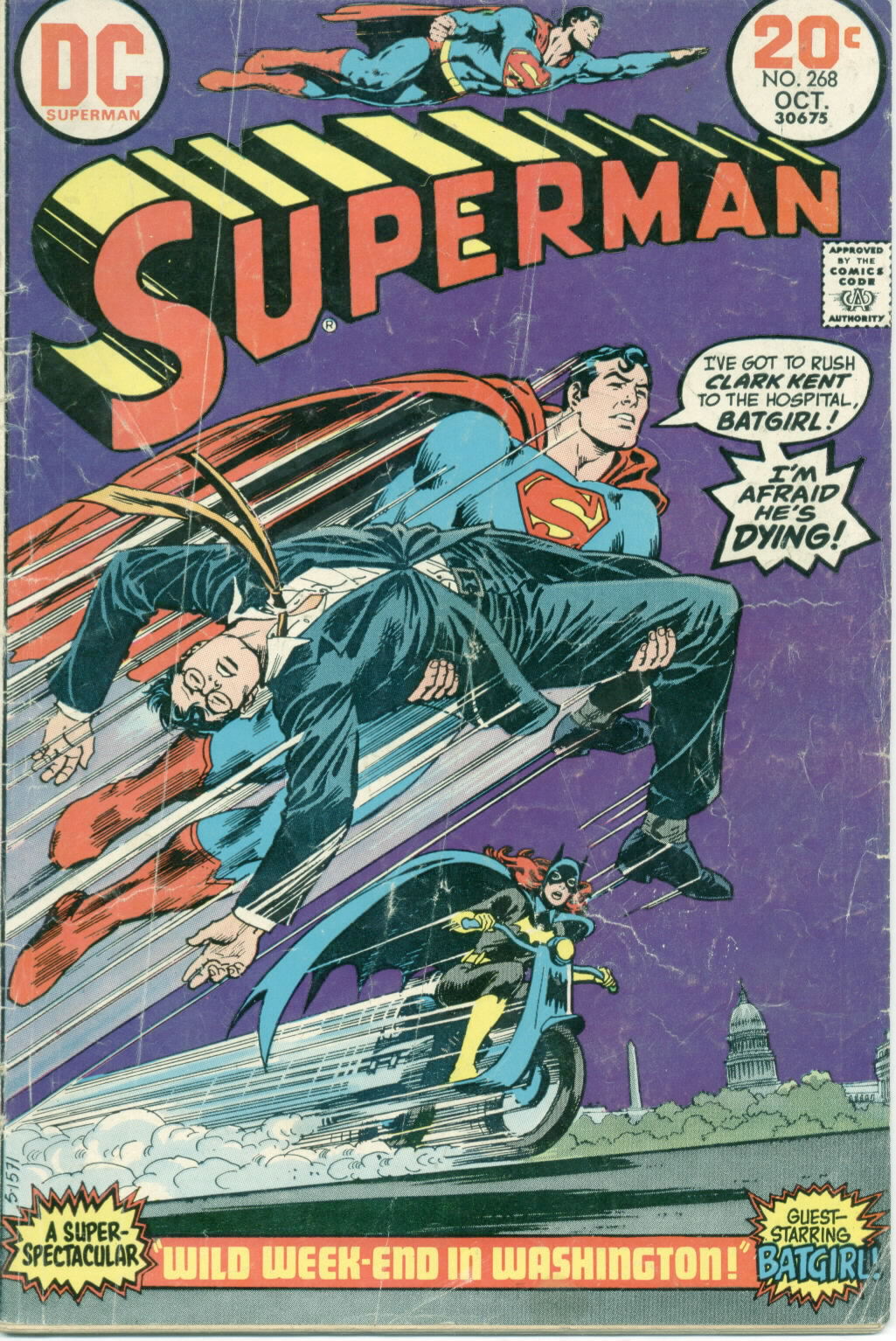 Read online Superman (1939) comic -  Issue #268 - 1