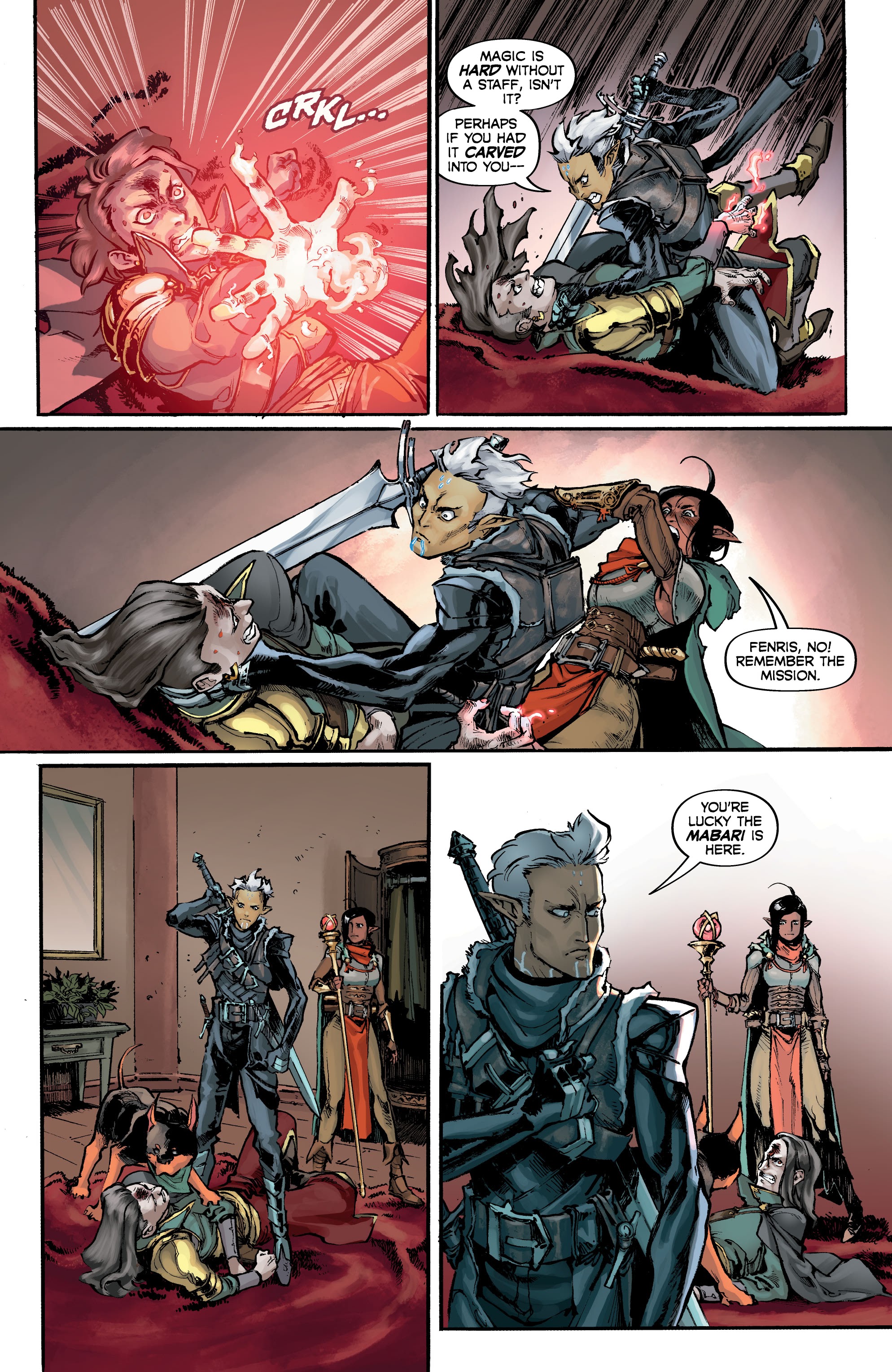 Read online Dragon Age: Dark Fortress comic -  Issue #1 - 16