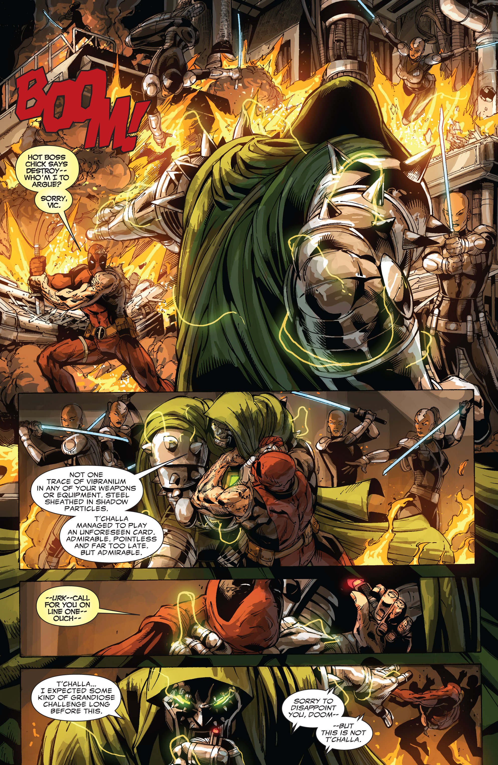 Read online Doomwar comic -  Issue #6 - 12