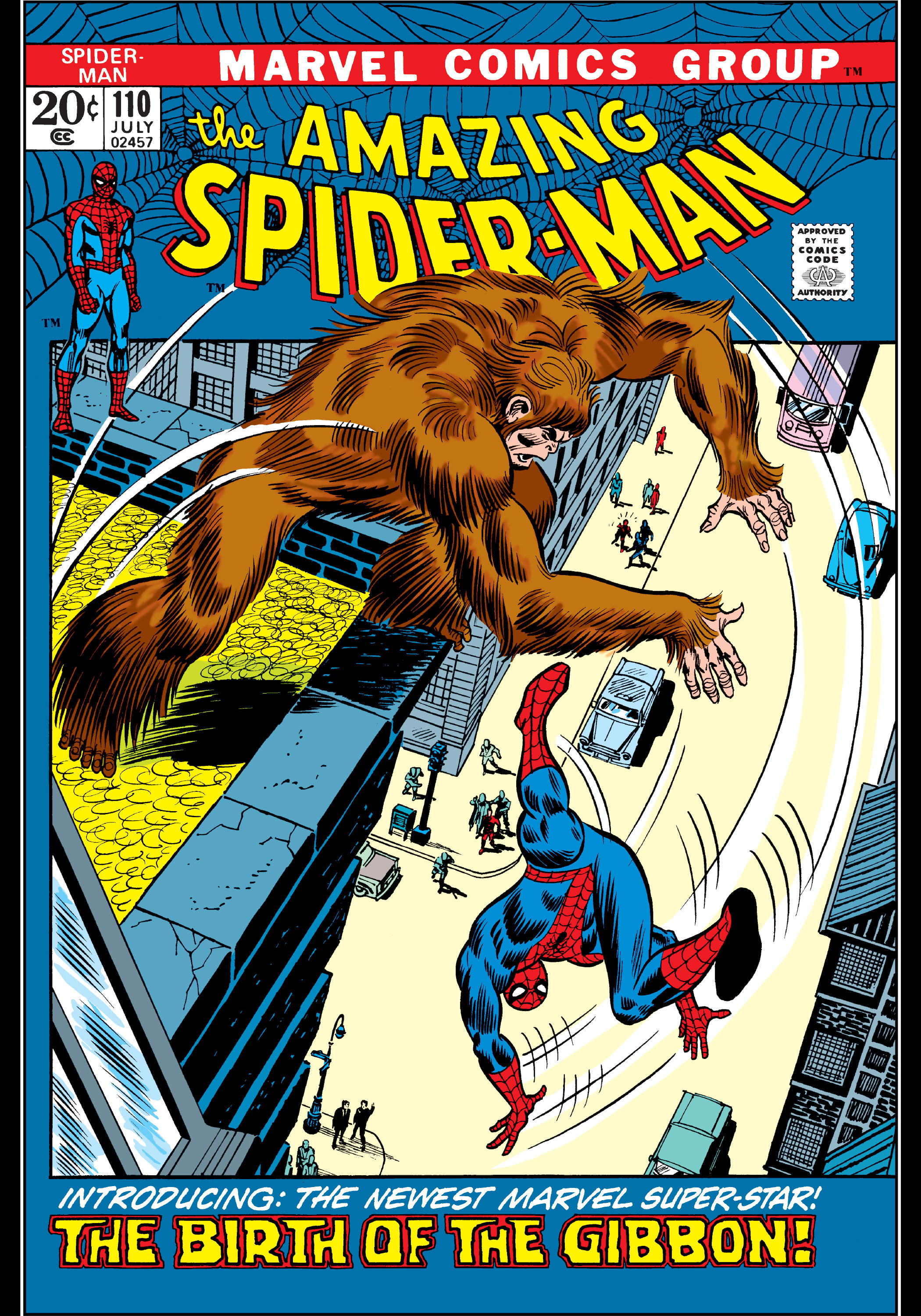 Read online The Amazing Spider-Man (1963) comic -  Issue #110 - 1