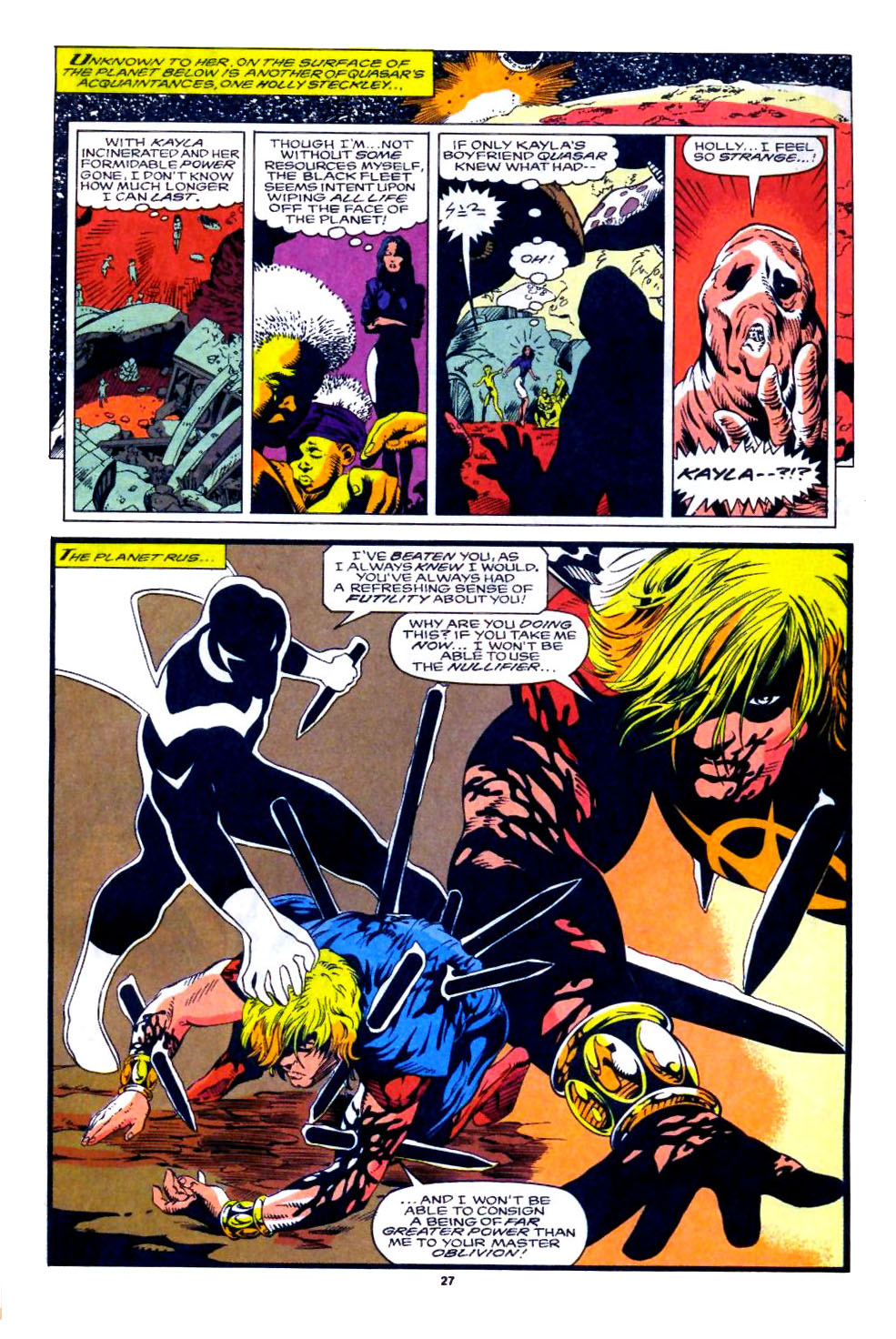 Read online Quasar comic -  Issue #39 - 20