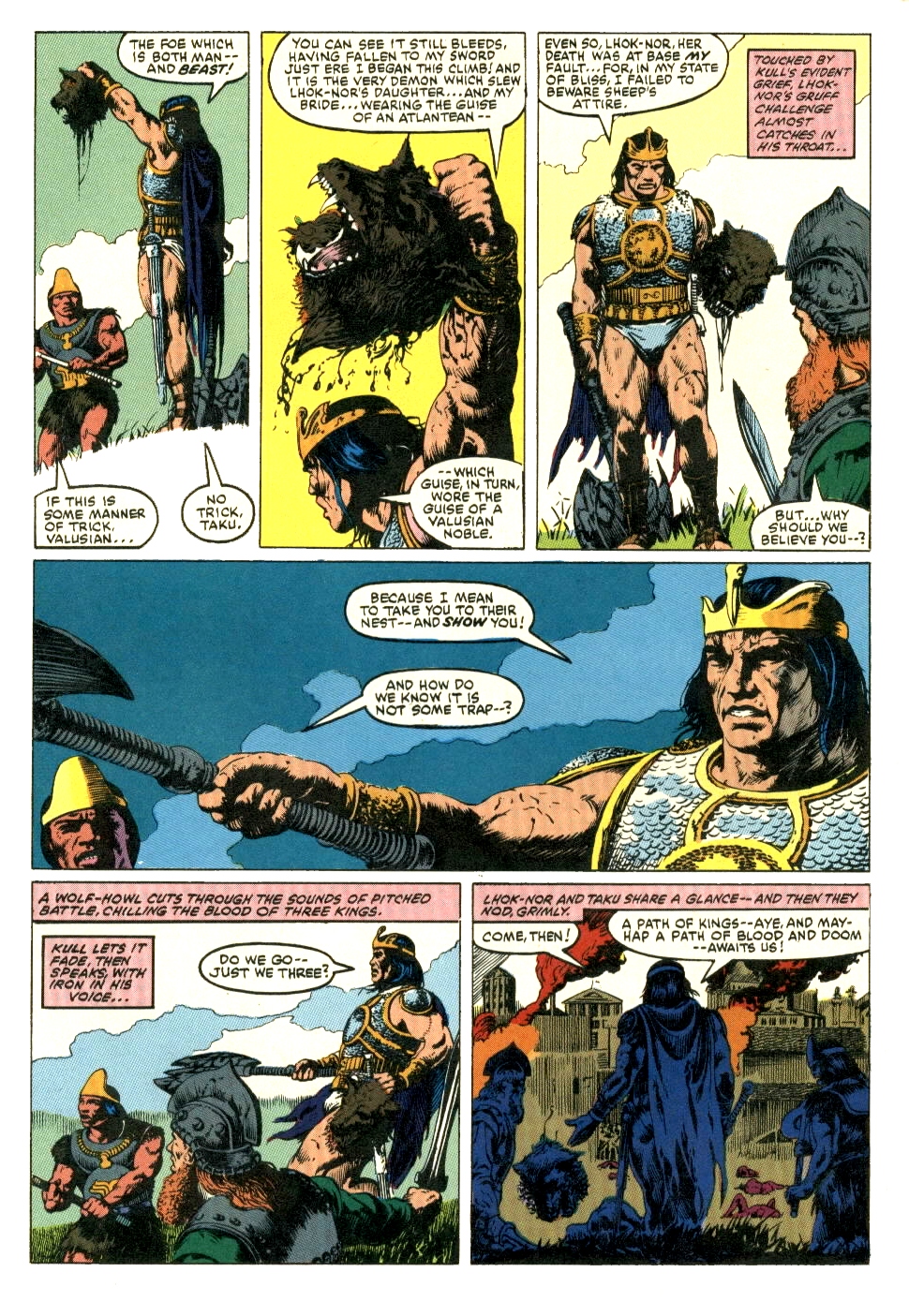 Read online Kull The Conqueror (1982) comic -  Issue #2 - 38
