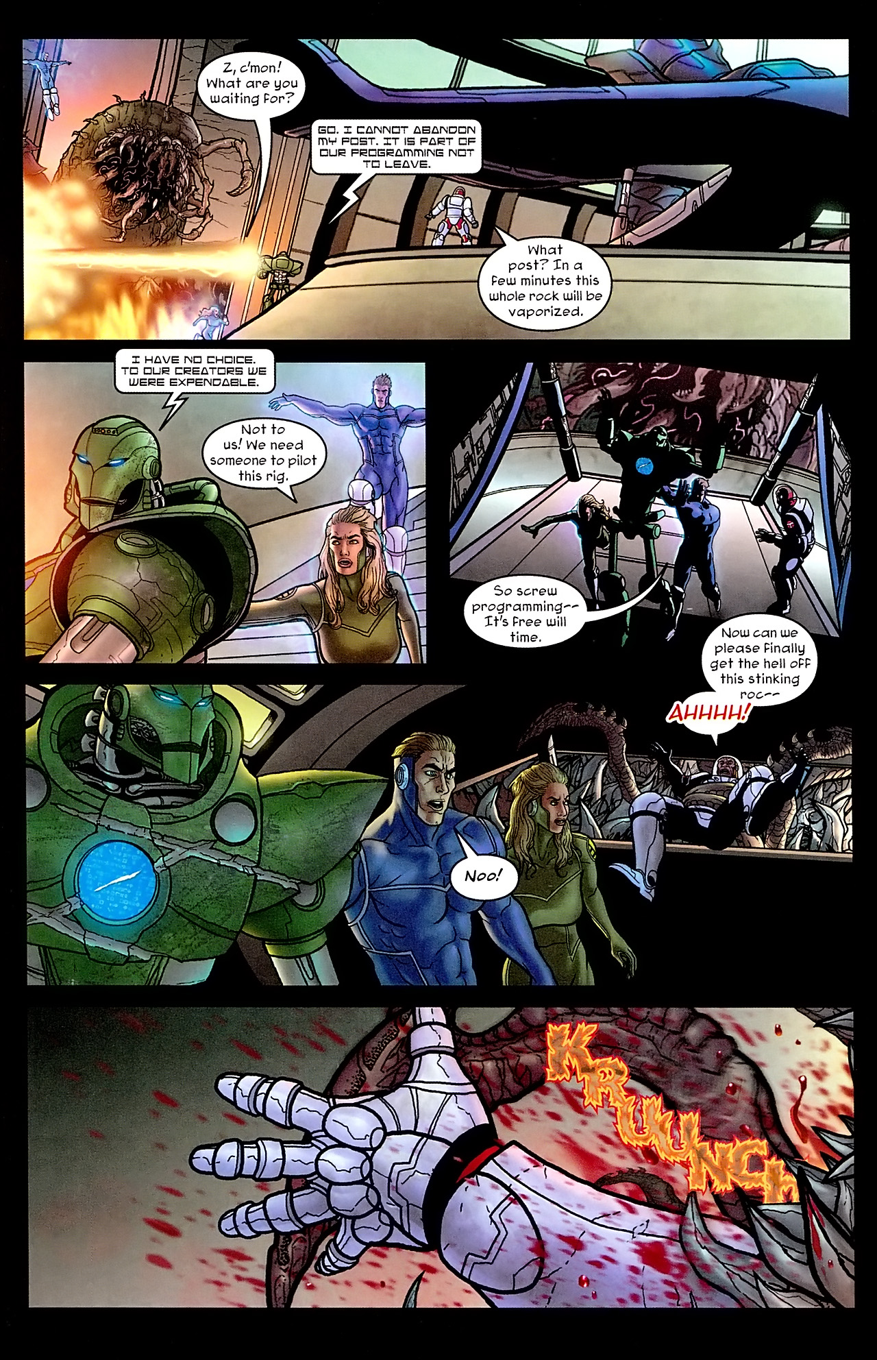 Read online Zero-G comic -  Issue #4 - 24