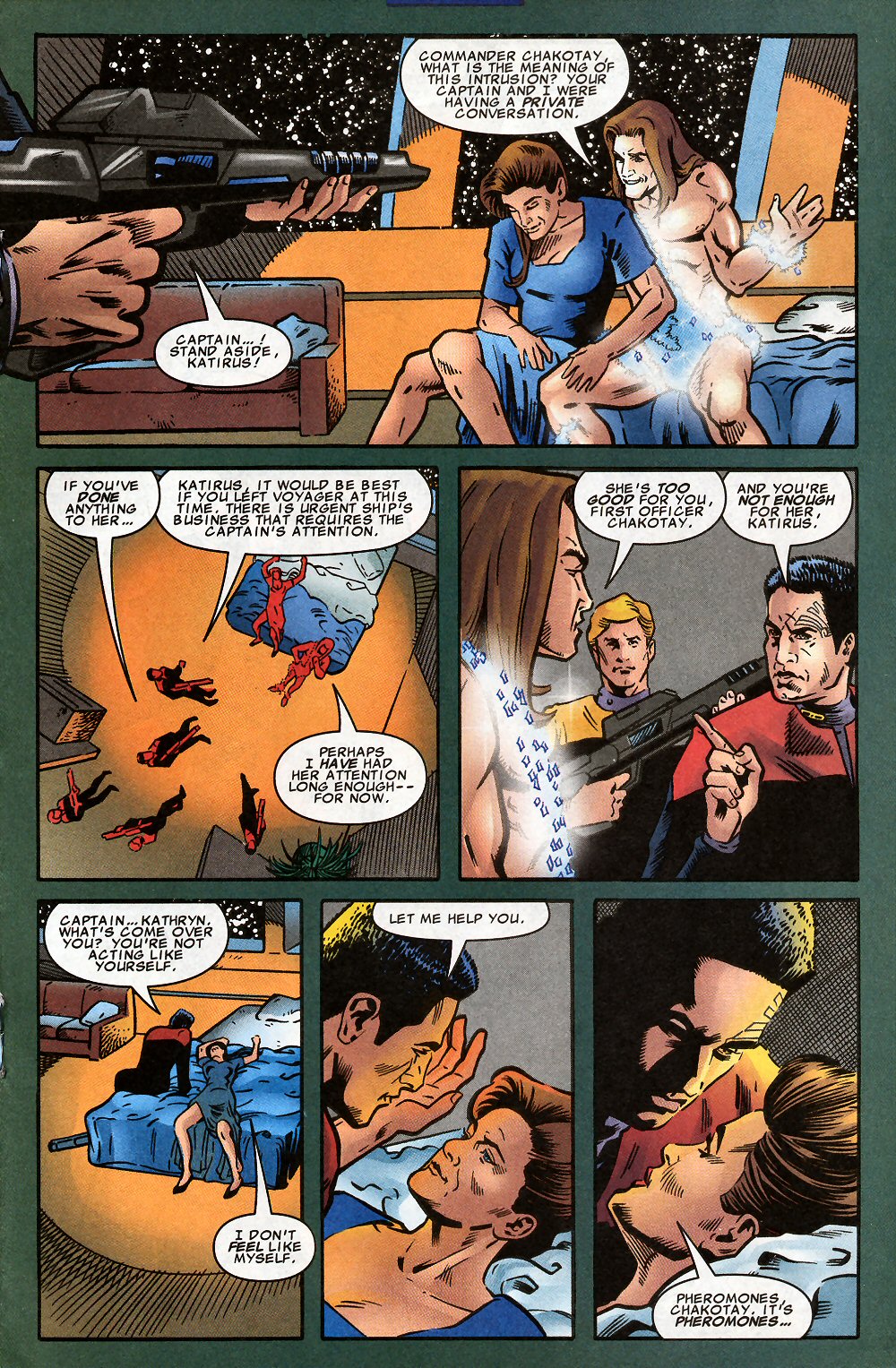 Read online Star Trek: Voyager comic -  Issue #14 - 14