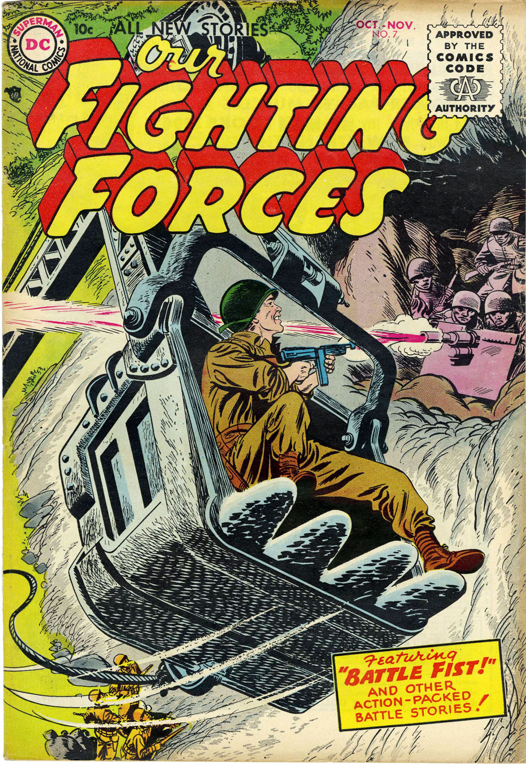 Our Fighting Forces (1954) issue 7 - Page 1