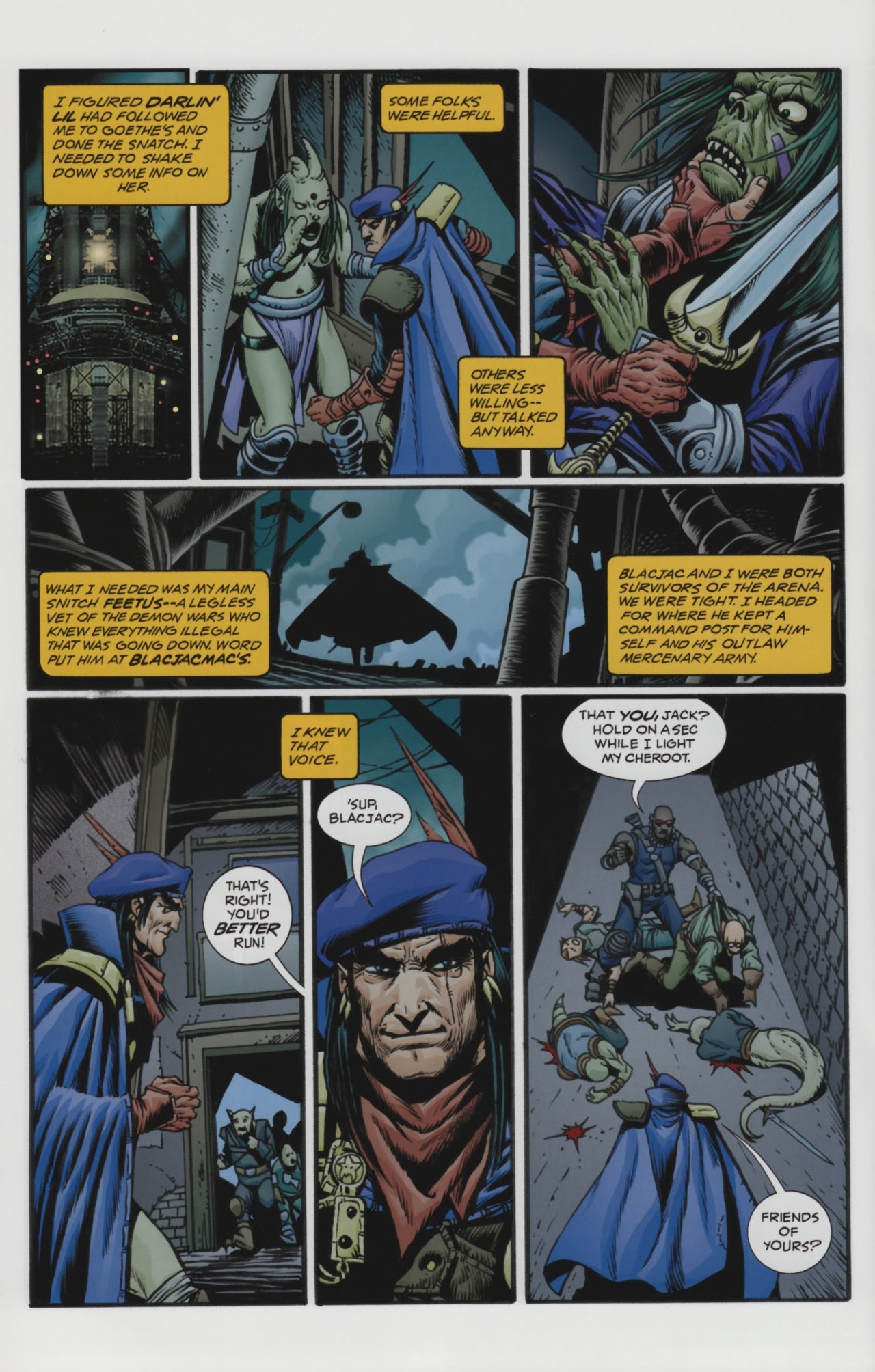 Read online GrimJack: The Manx Cat comic -  Issue #2 - 6