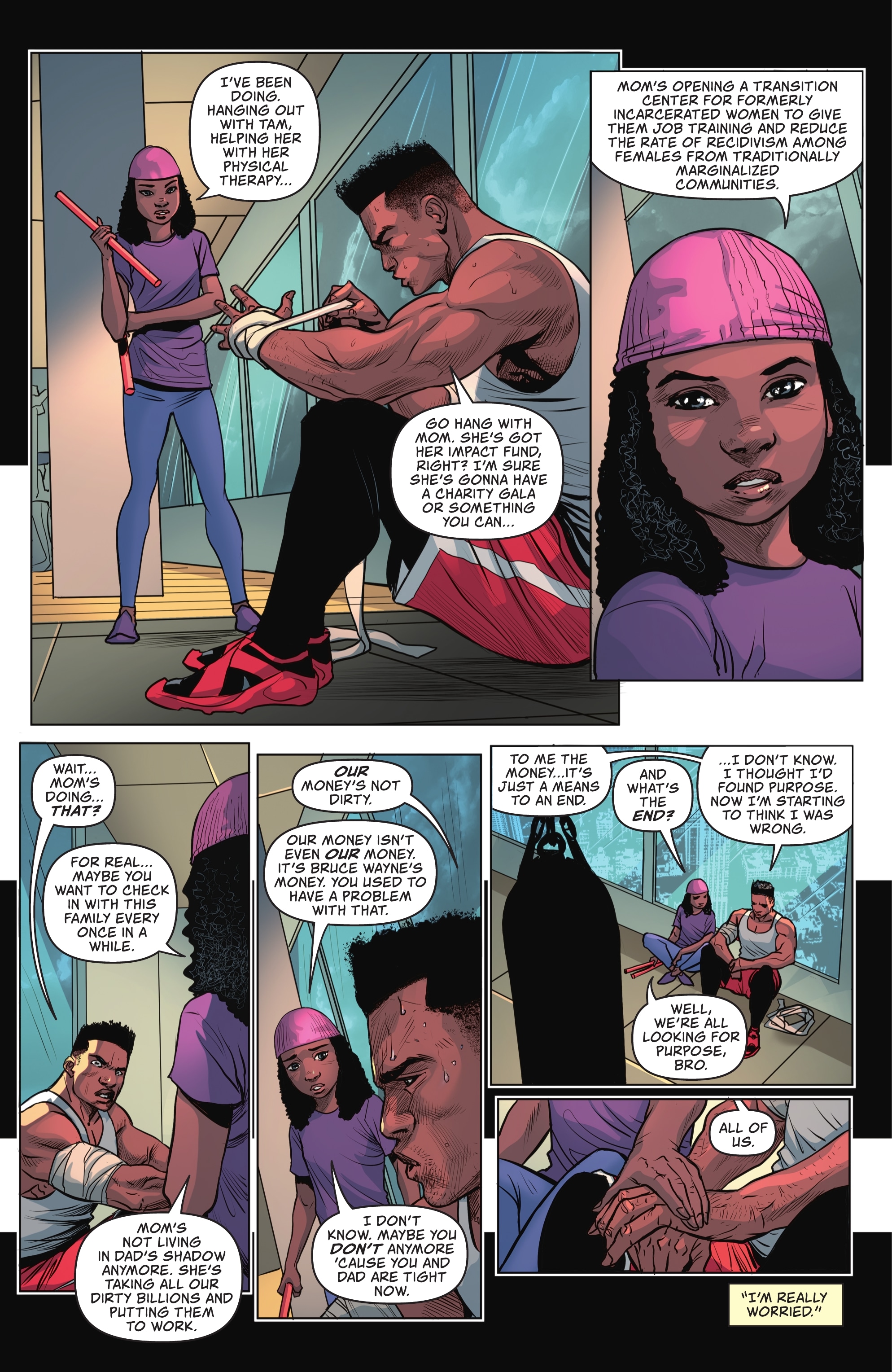 Read online I Am Batman comic -  Issue #8 - 16