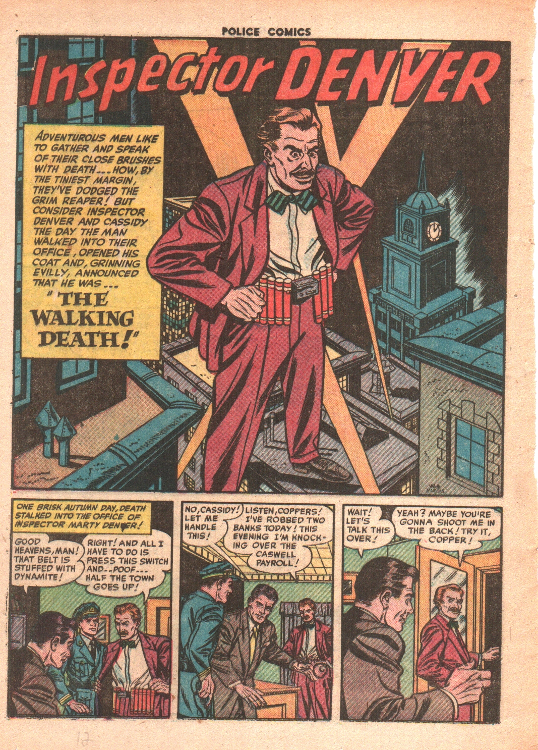 Read online Police Comics comic -  Issue #113 - 12