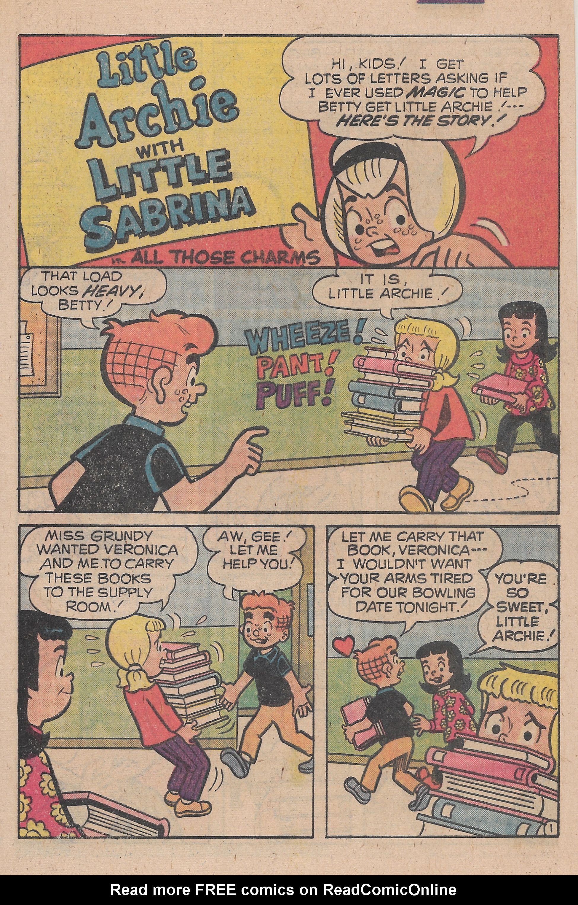 Read online Archie's TV Laugh-Out comic -  Issue #77 - 29