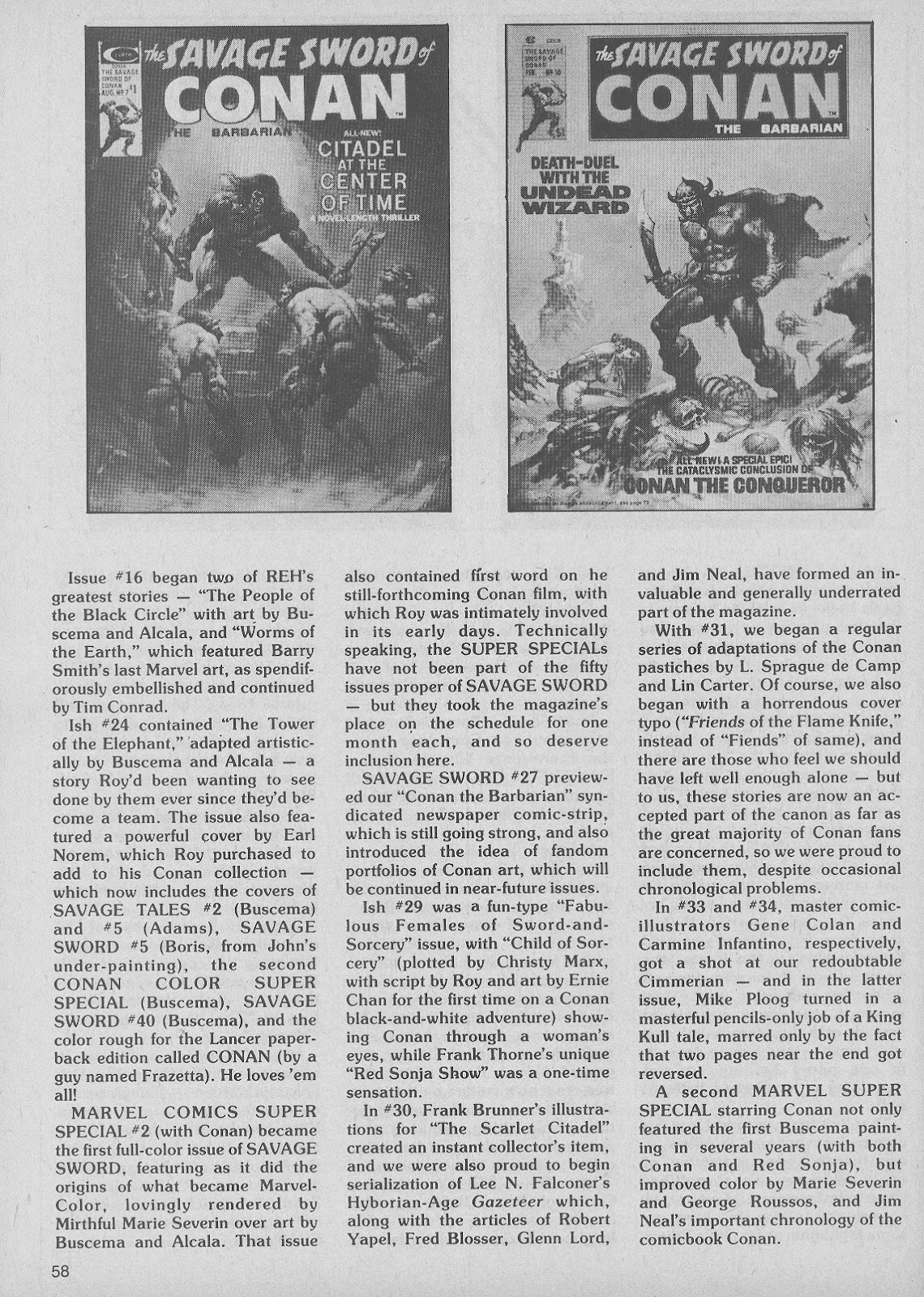 The Savage Sword Of Conan issue 50 - Page 58