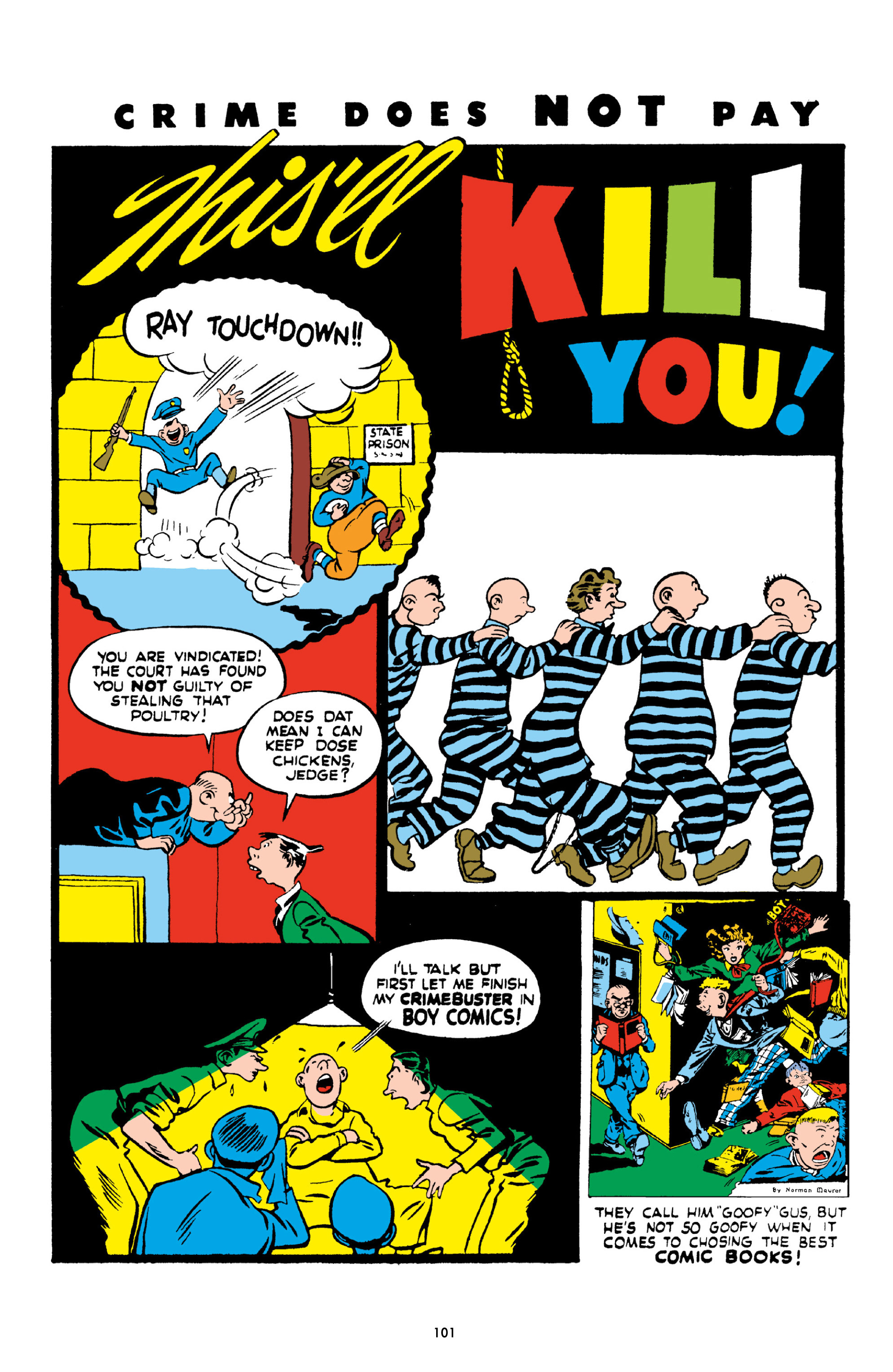 Read online Crime Does Not Pay Archives comic -  Issue # TPB 2 (Part 2) - 1
