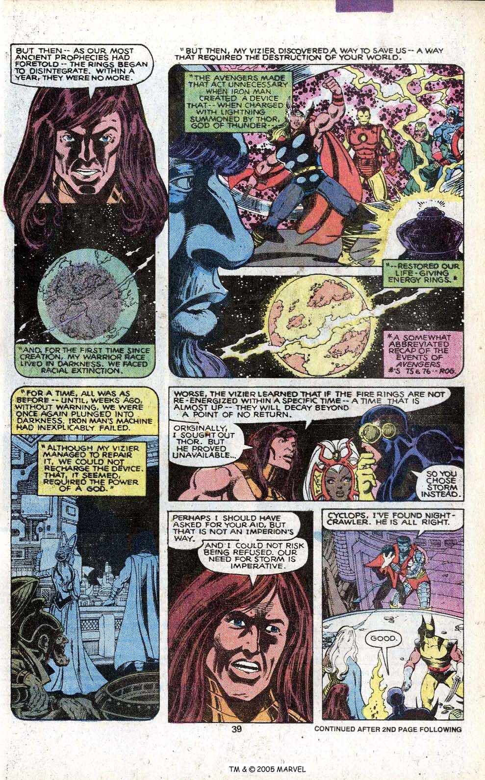 Uncanny X-Men (1963) issue Annual 3 - Page 41