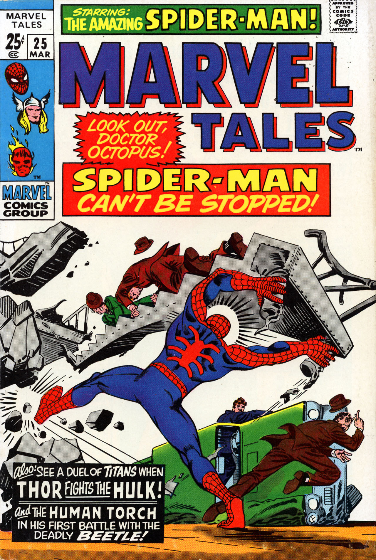 Read online Marvel Tales (1964) comic -  Issue #25 - 1