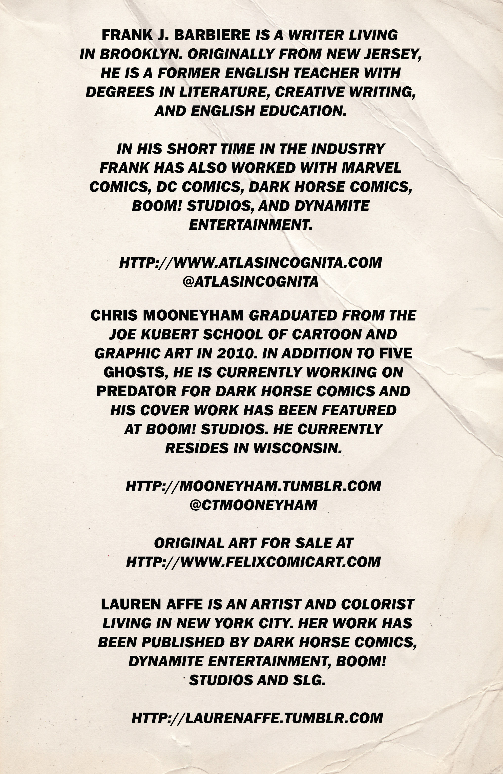 Read online Five Ghosts comic -  Issue # _TPB 2 - 184