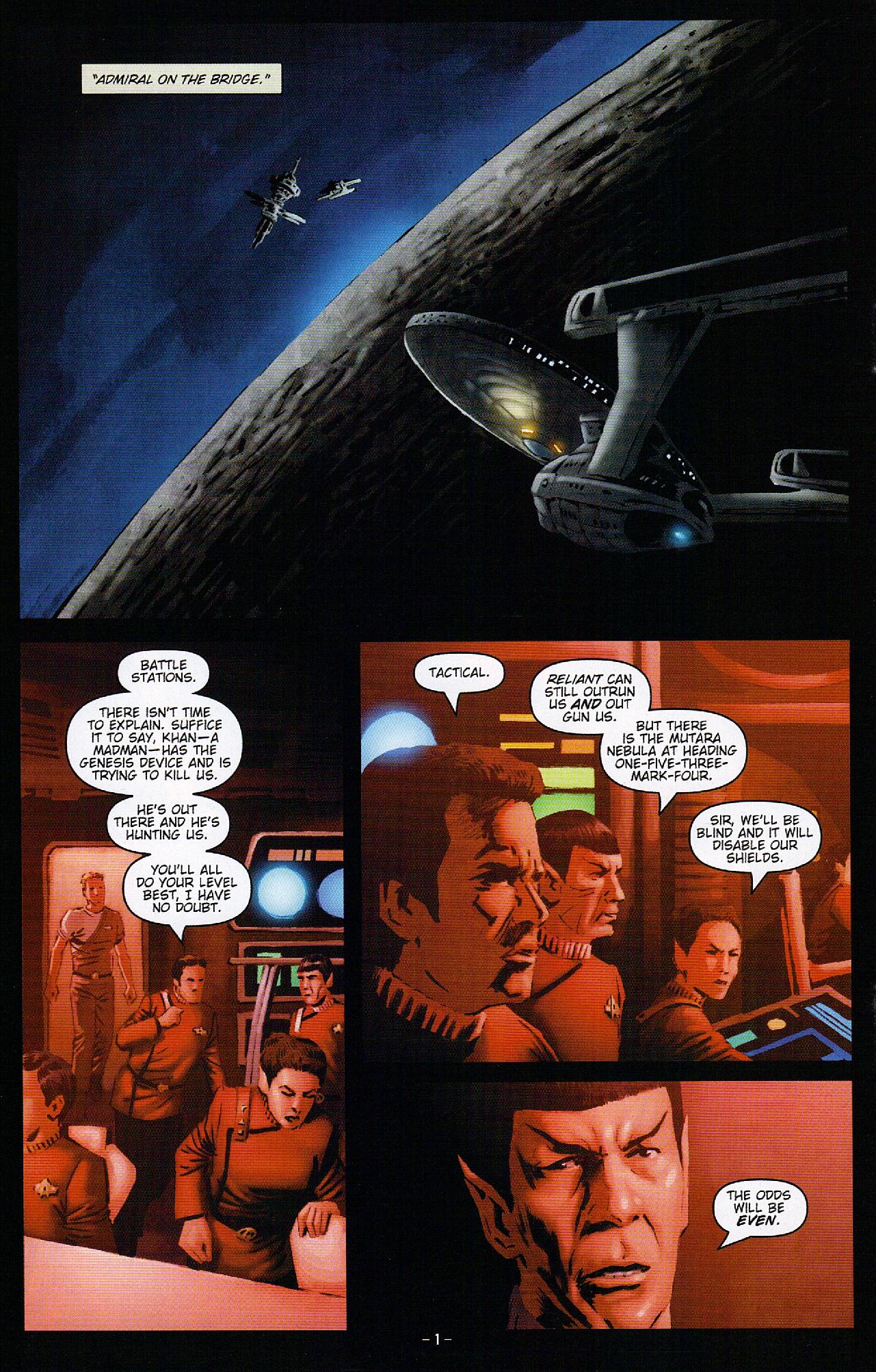 Read online Star Trek: The Wrath Of Khan comic -  Issue #3 - 3