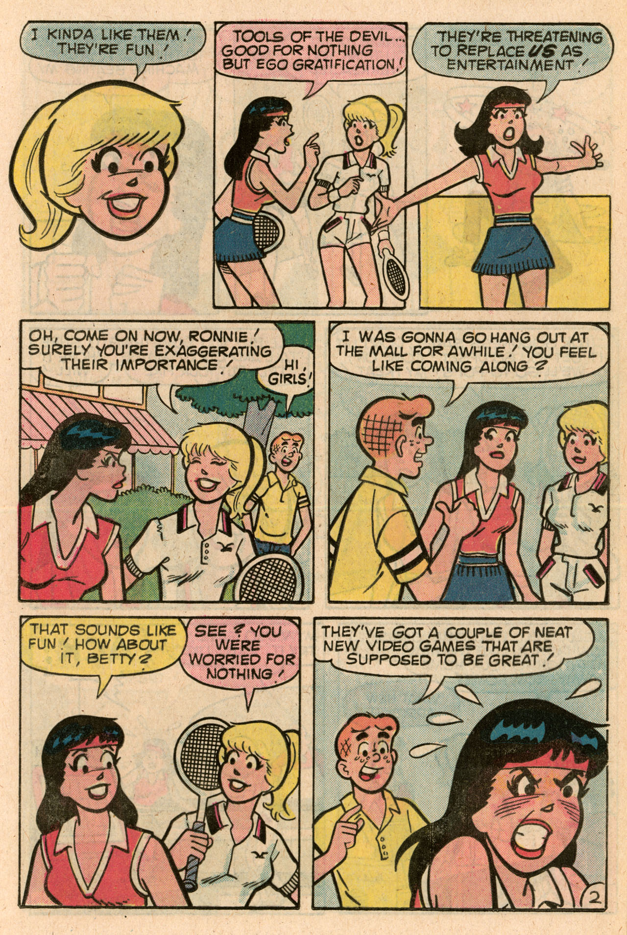 Read online Archie's Girls Betty and Veronica comic -  Issue #320 - 21