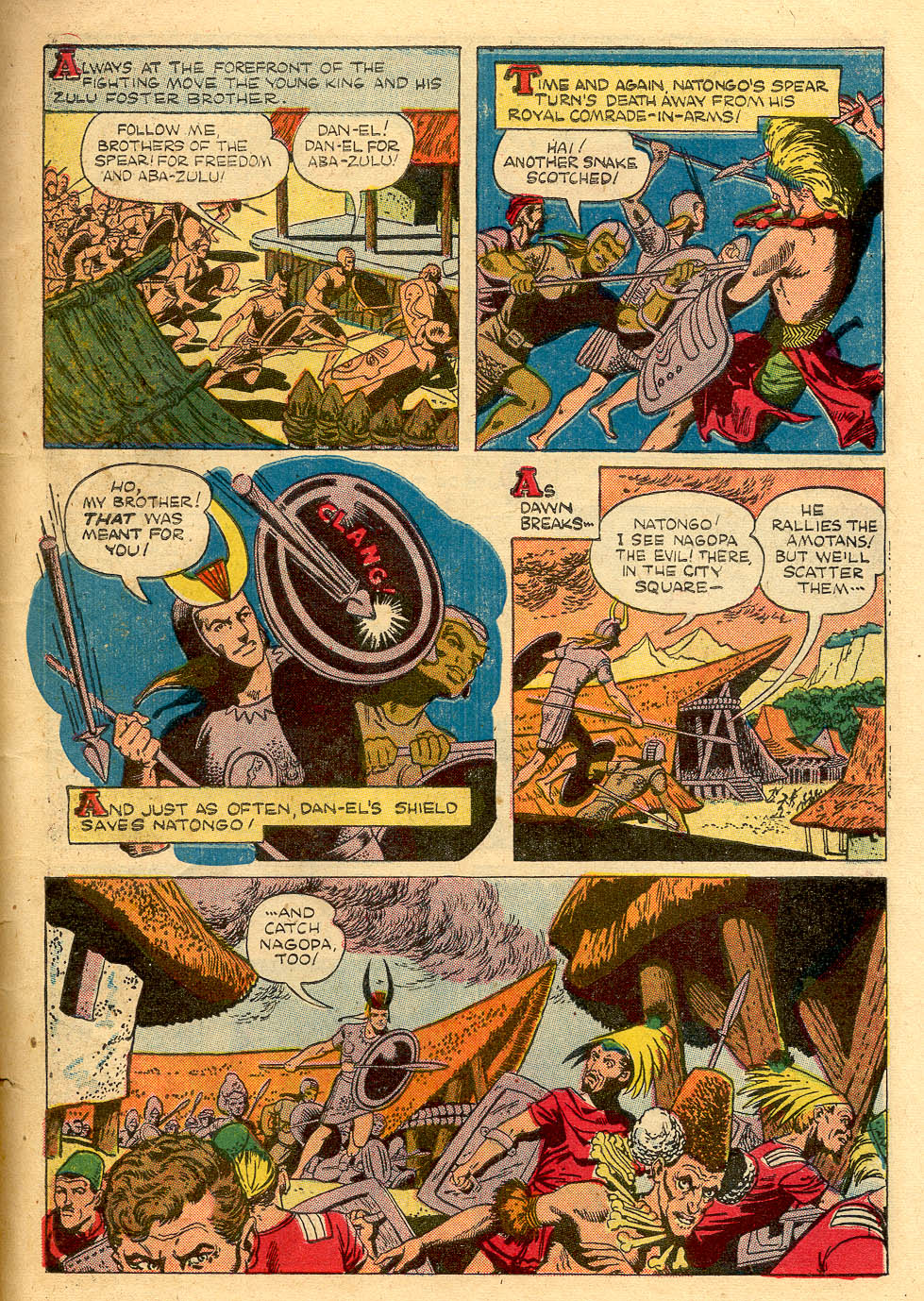 Read online Tarzan (1948) comic -  Issue #47 - 47
