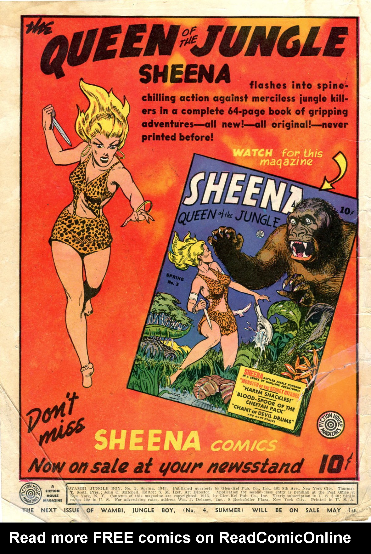 Read online Wambi Jungle Boy comic -  Issue #3 - 2