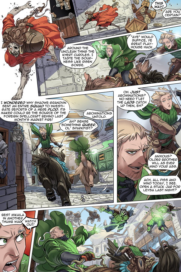 Read online Unsounded comic -  Issue #12 - 13