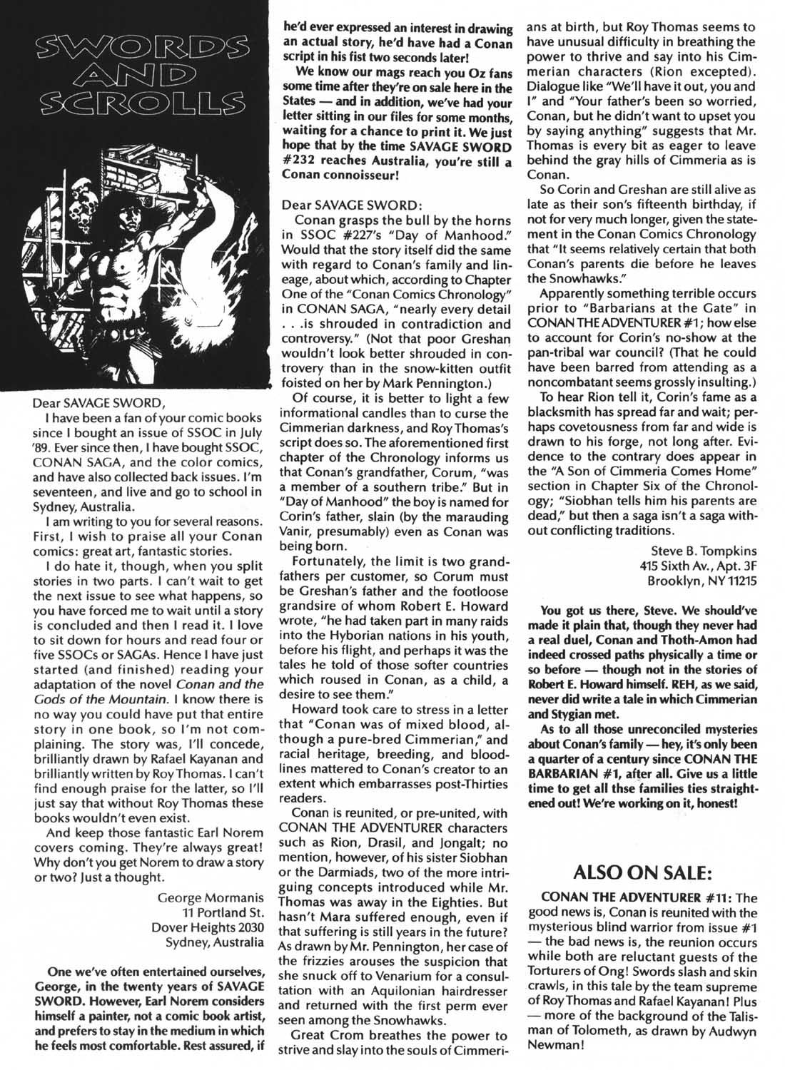 Read online The Savage Sword Of Conan comic -  Issue #232 - 64