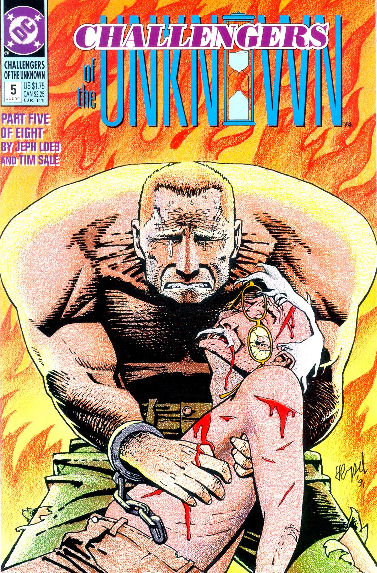 Read online Challengers of the Unknown (1991) comic -  Issue #5 - 1