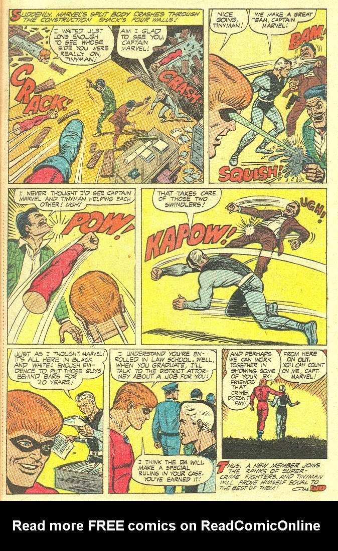 Read online Captain Marvel (1966) comic -  Issue #4 - 21