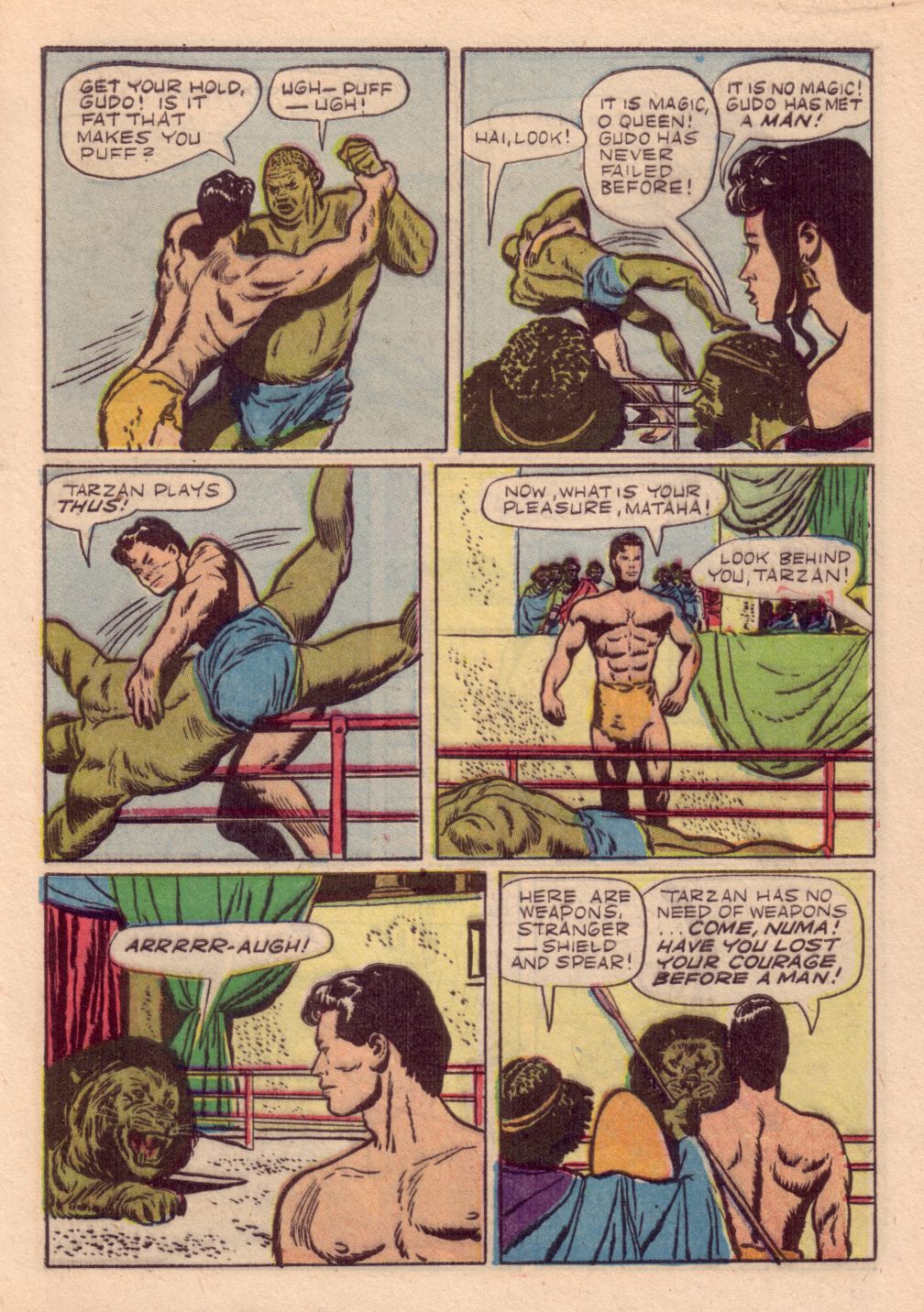 Read online Tarzan (1948) comic -  Issue #25 - 13