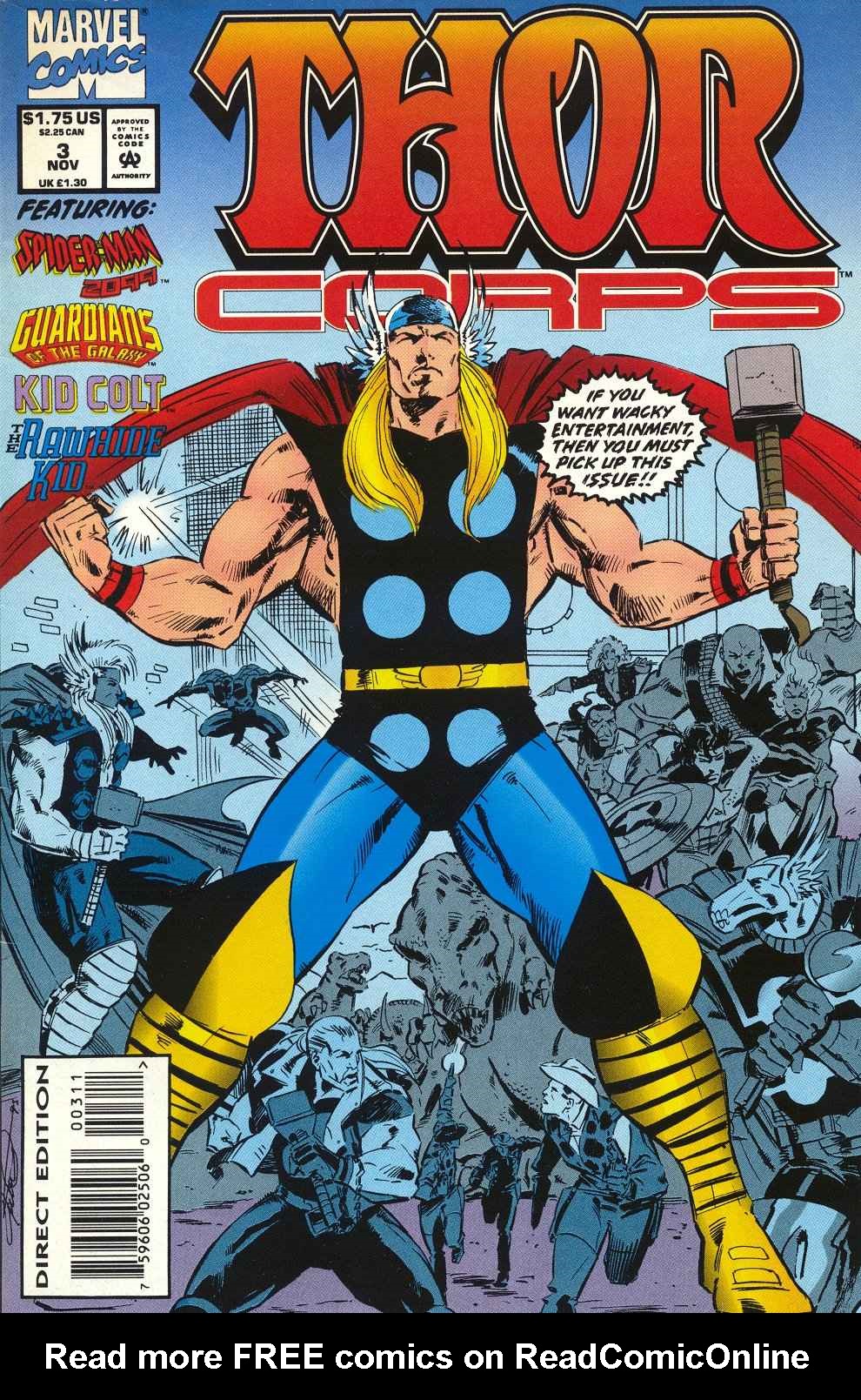 Read online Thor Corps comic -  Issue #3 - 1