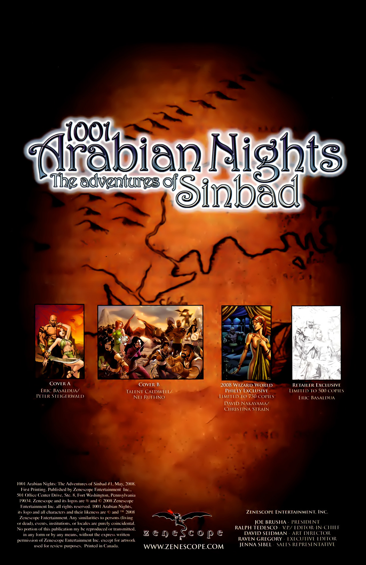 Read online 1001 Arabian Nights: The Adventures of Sinbad comic -  Issue #1 - 5