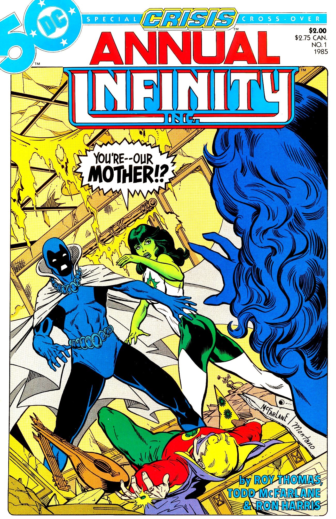 Read online Infinity Inc. (1984) comic -  Issue # _Annual 1 - 1