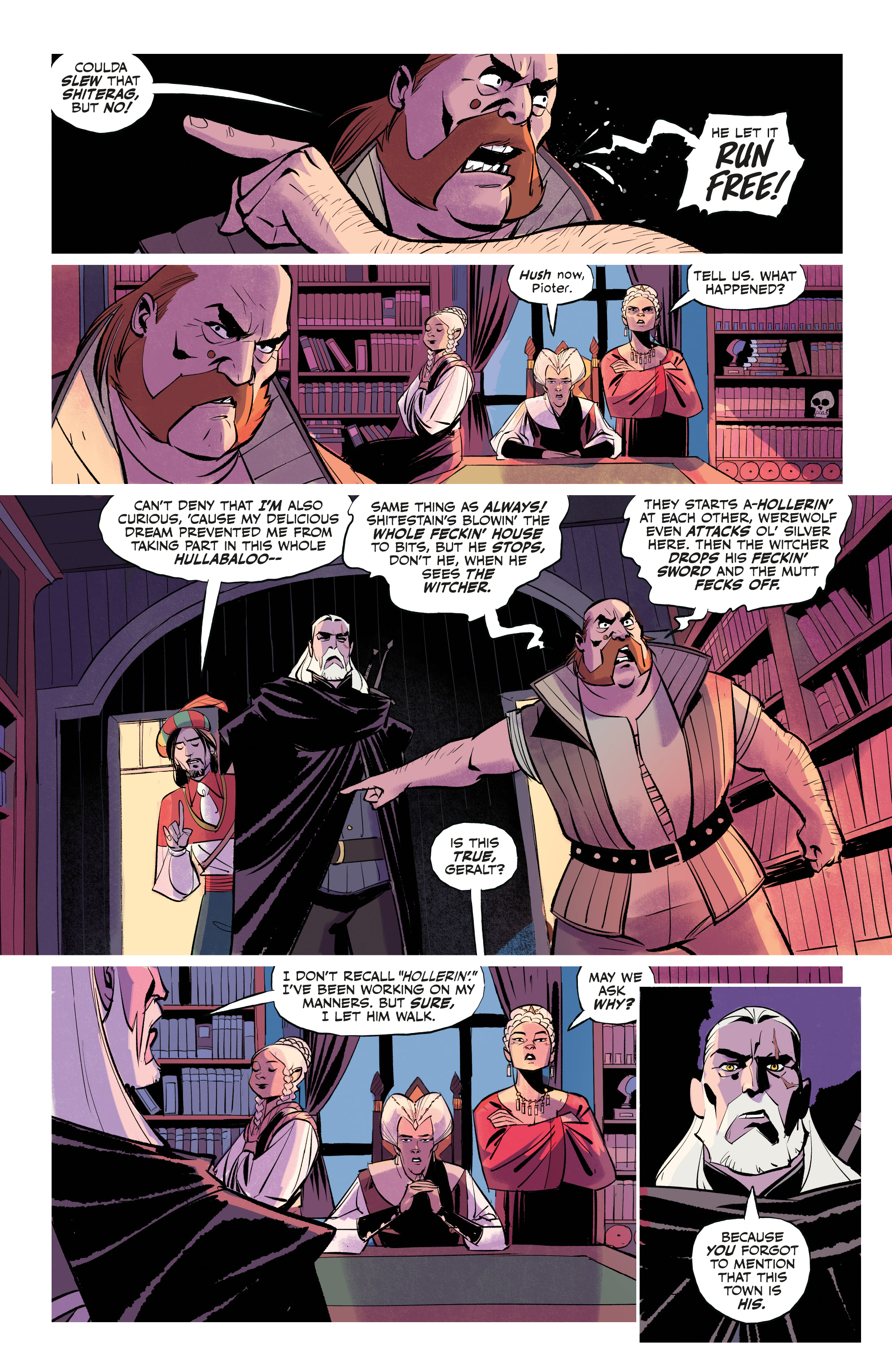 Read online The Witcher: The Ballad of Two Wolves comic -  Issue #2 - 3