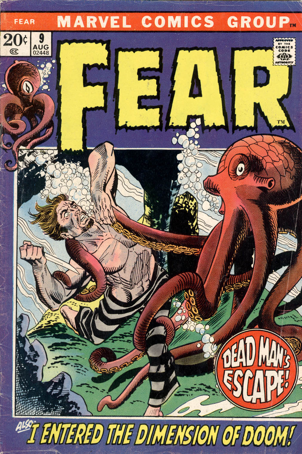 Read online Fear comic -  Issue #9 - 1