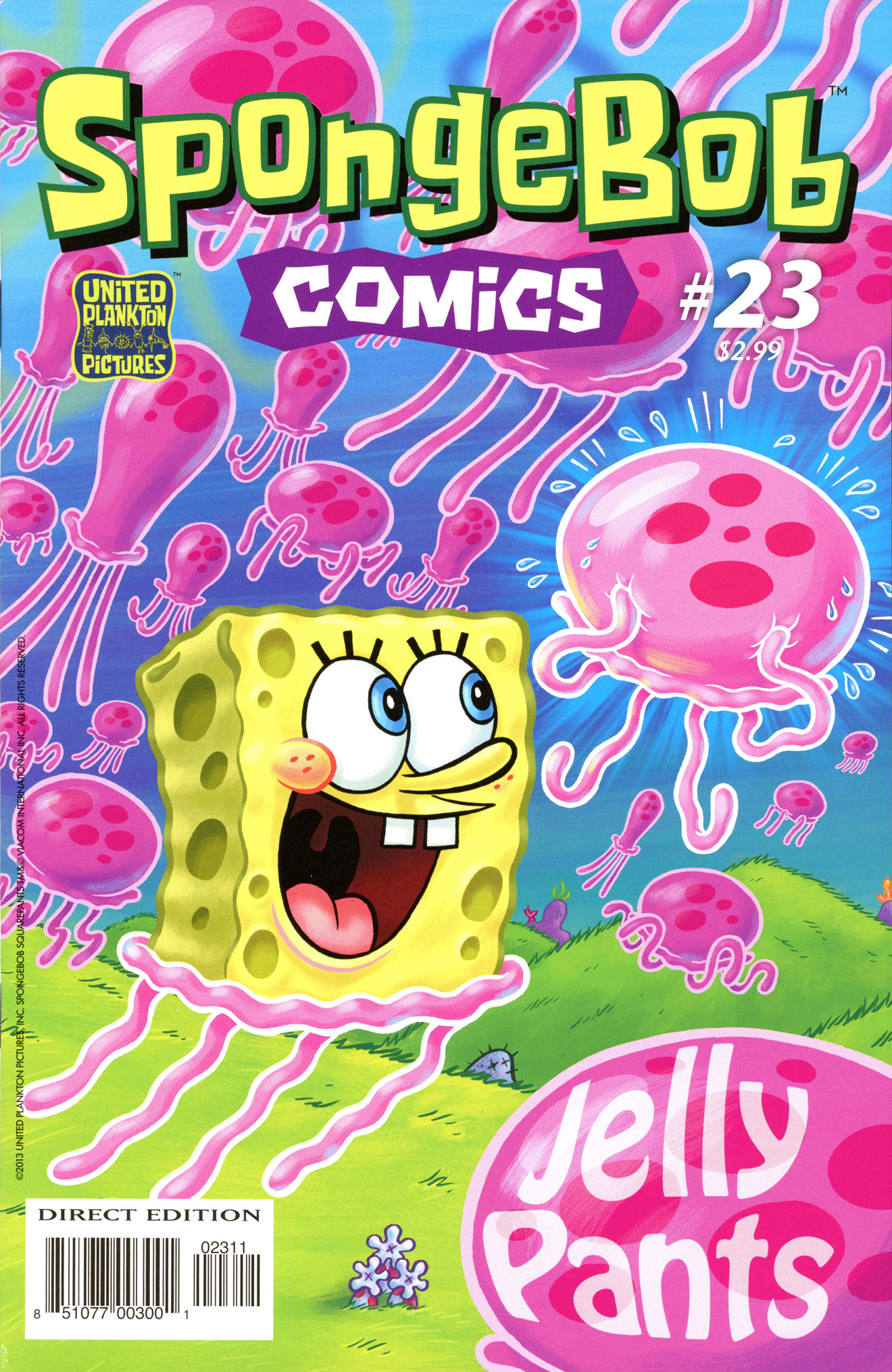Read online SpongeBob Comics comic -  Issue #23 - 1