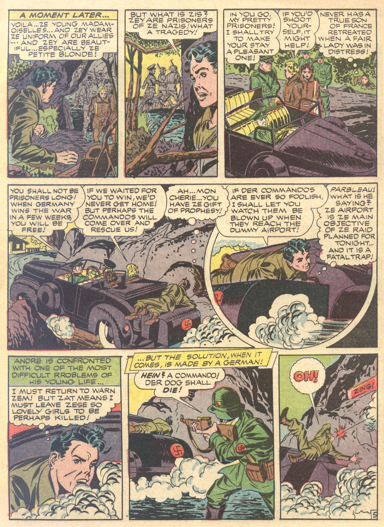 Read online Boy Commandos comic -  Issue #5 - 7