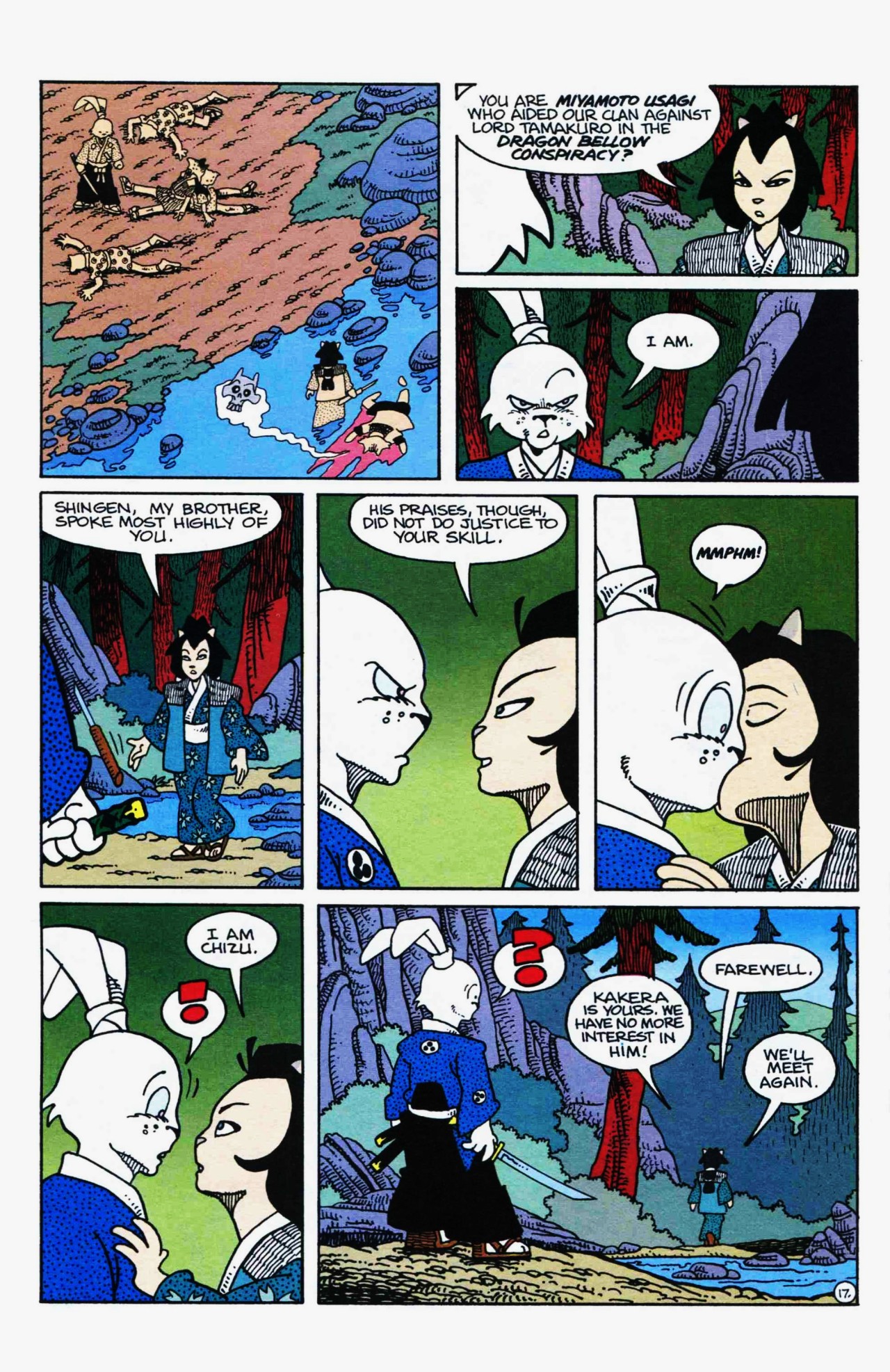 Read online Usagi Yojimbo (1993) comic -  Issue #3 - 19