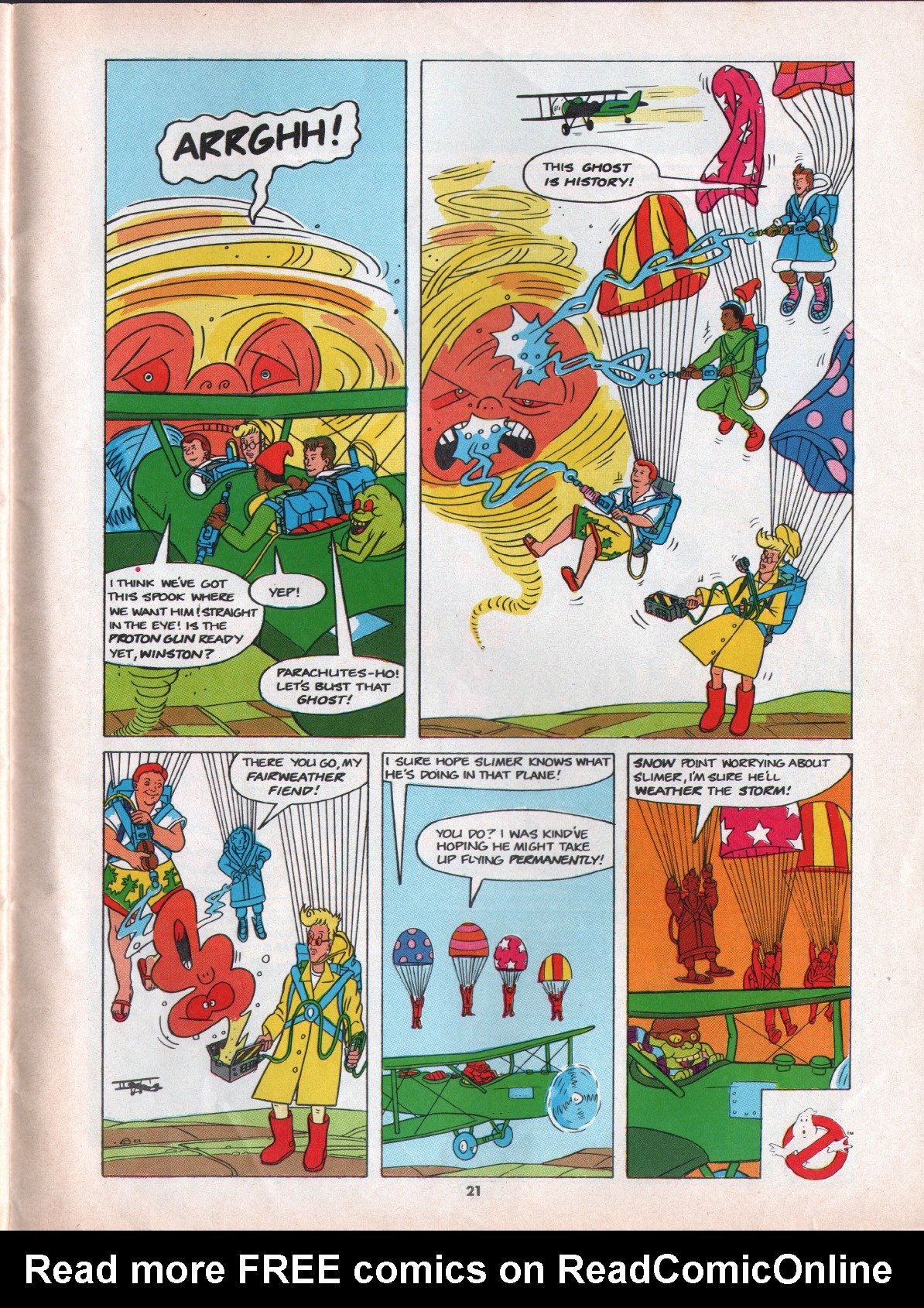 Read online The Real Ghostbusters comic -  Issue #32 - 21