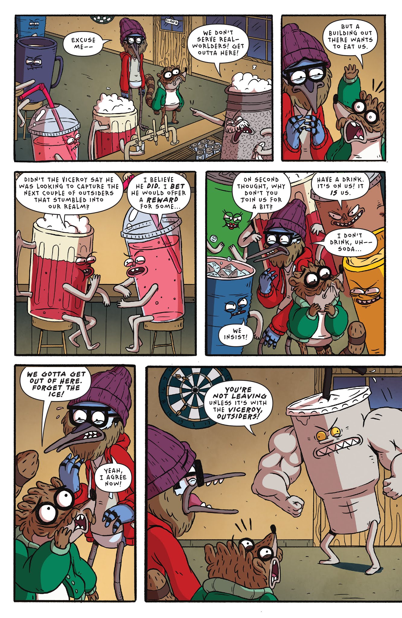 Read online Regular Show: 25 Years Later comic -  Issue #1 - 11