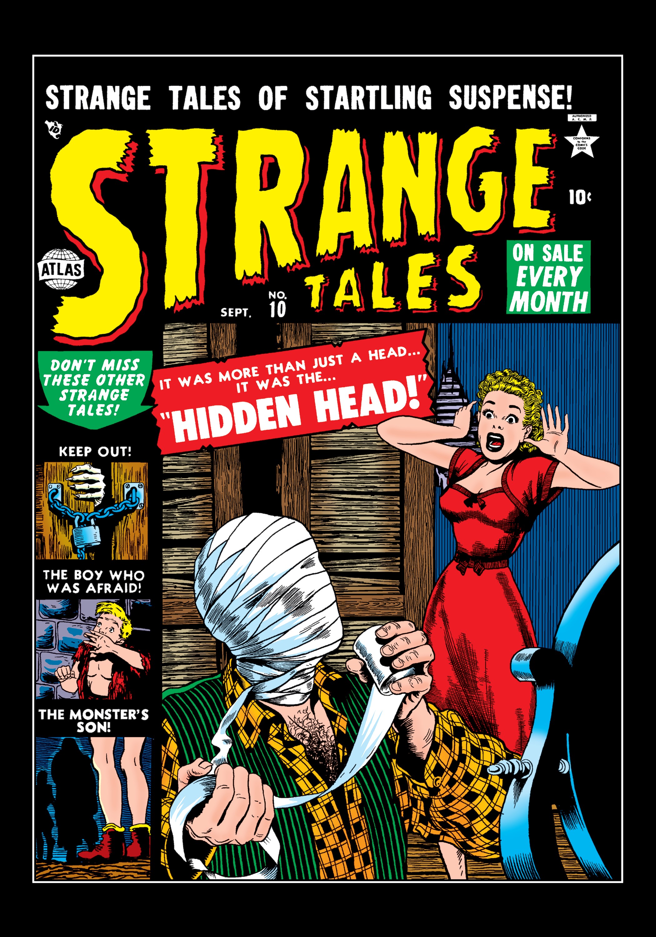 Read online Marvel Masterworks: Atlas Era Strange Tales comic -  Issue # TPB 1 (Part 3) - 46