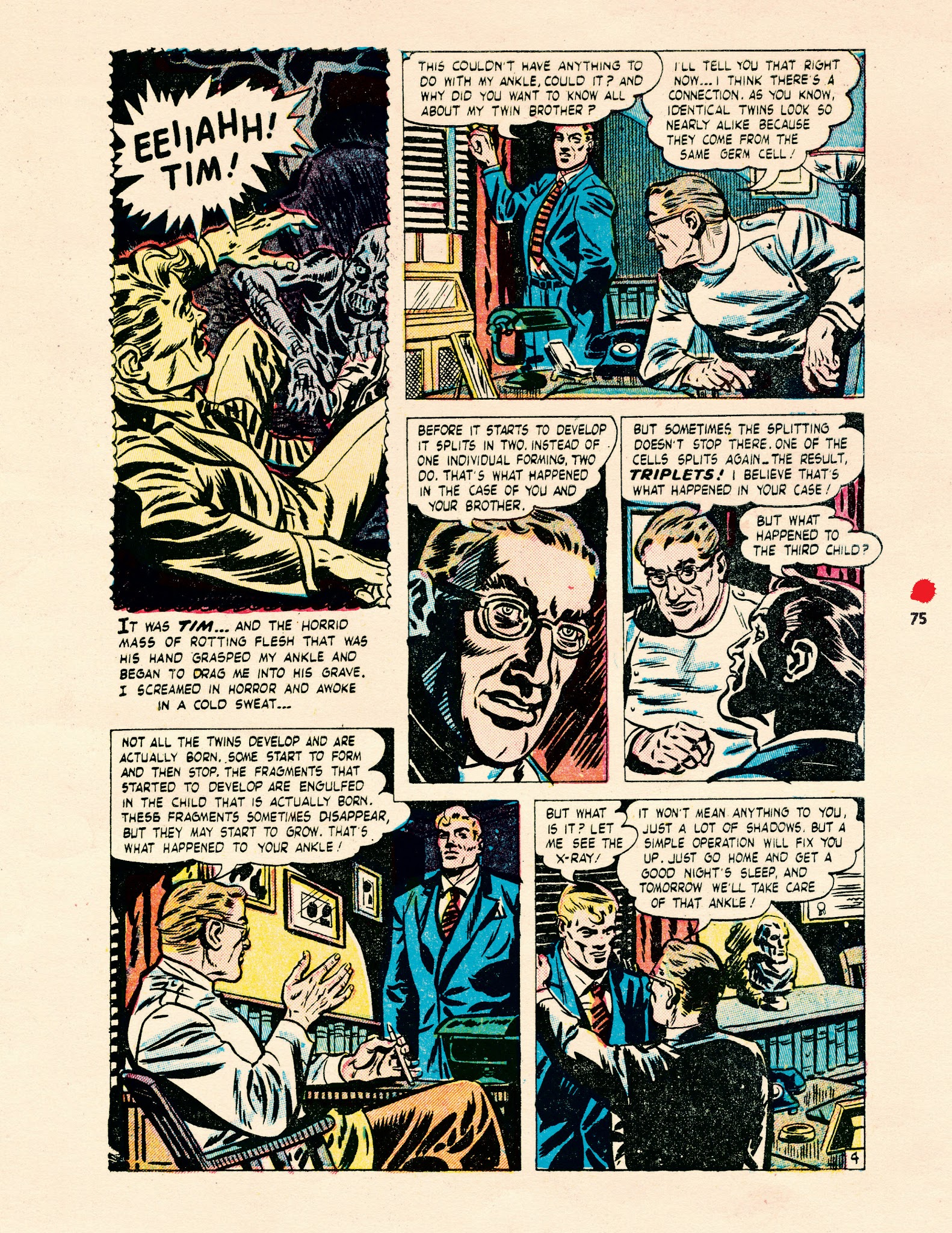Read online Chilling Archives of Horror Comics comic -  Issue # TPB 16 - 76