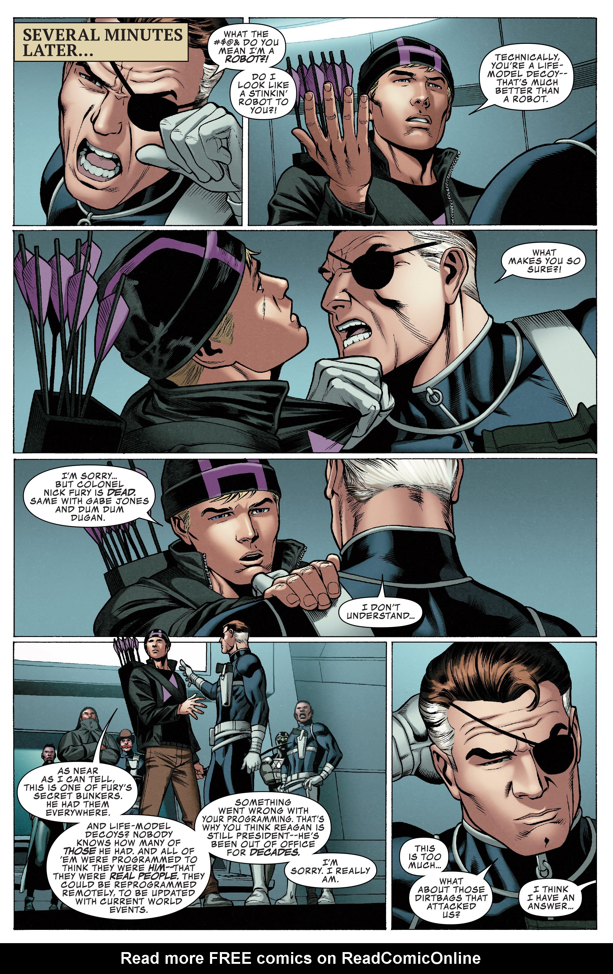 Read online Occupy Avengers comic -  Issue #4 - 11