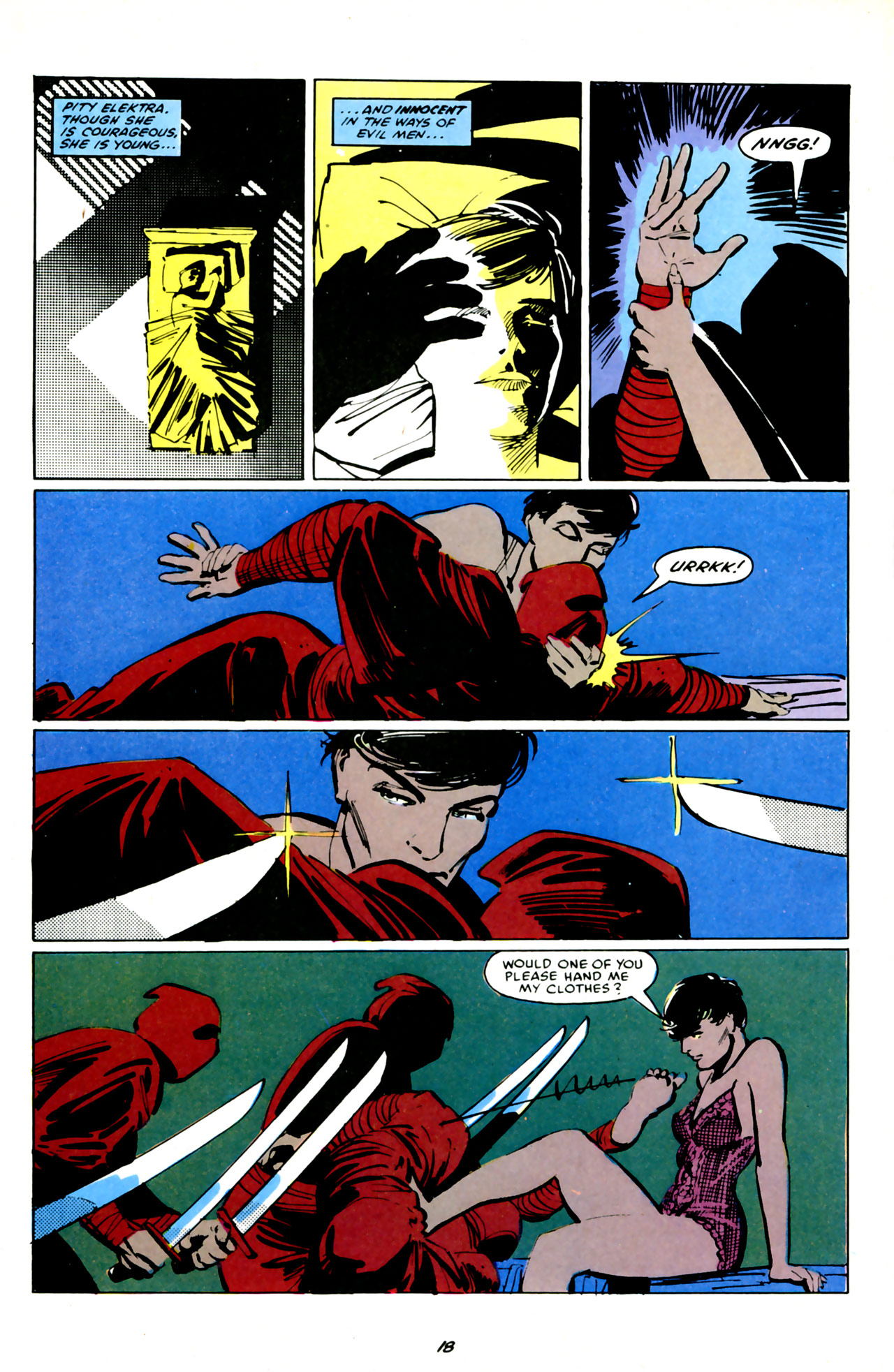 Read online Elektra Megazine comic -  Issue #1 - 19