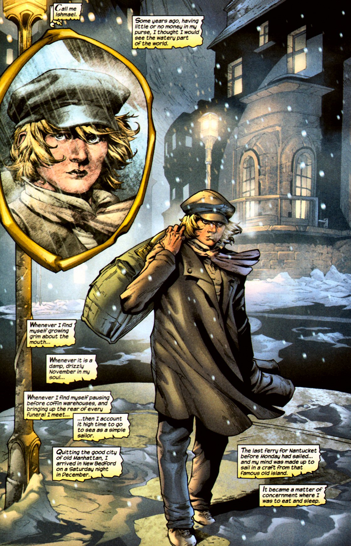 Read online Marvel Illustrated: Moby Dick comic -  Issue # TPB - 10