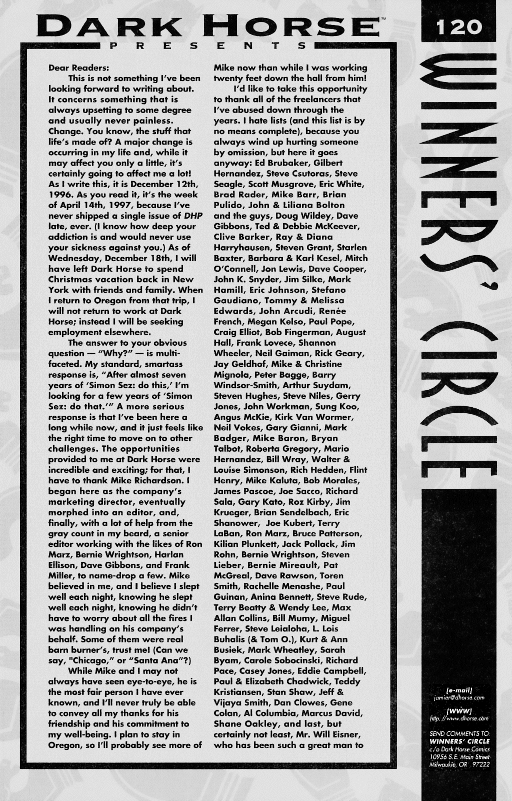 Read online Dark Horse Presents (1986) comic -  Issue #120 - 13