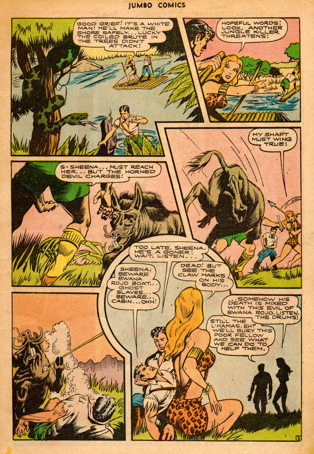 Read online Jumbo Comics comic -  Issue #89 - 6