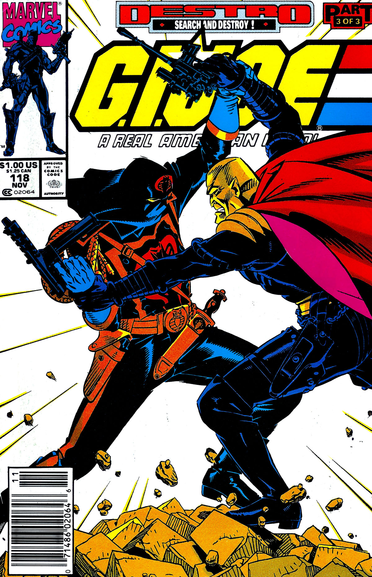 Read online G.I. Joe: A Real American Hero comic -  Issue #118 - 1