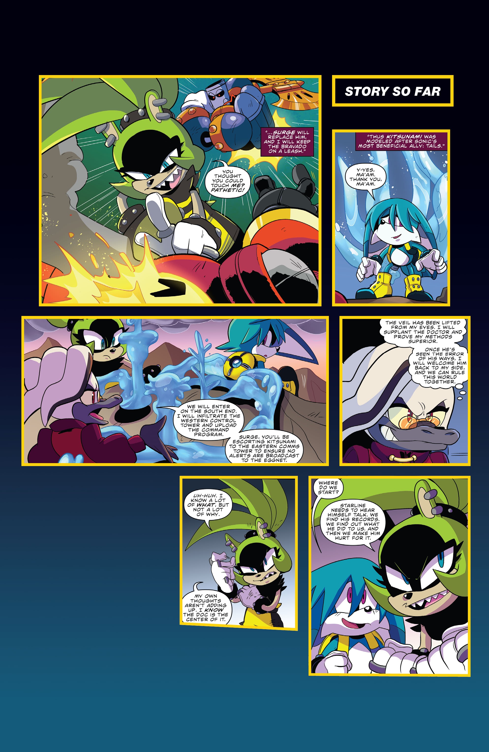 Read online Sonic the Hedgehog: Imposter Syndrome comic -  Issue #3 - 3