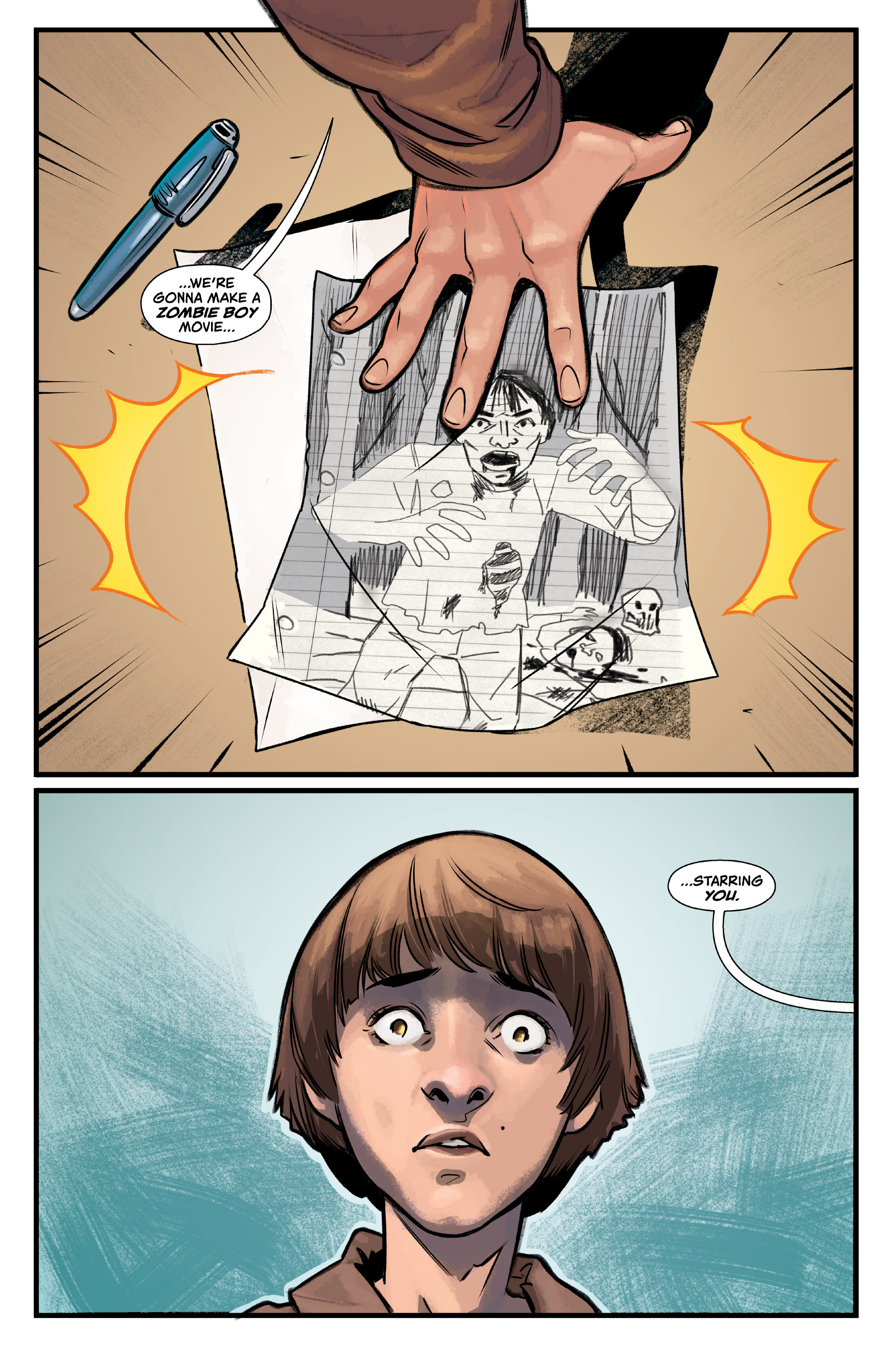 Read online Stranger Things: Zombie Boys comic -  Issue # TPB - 20