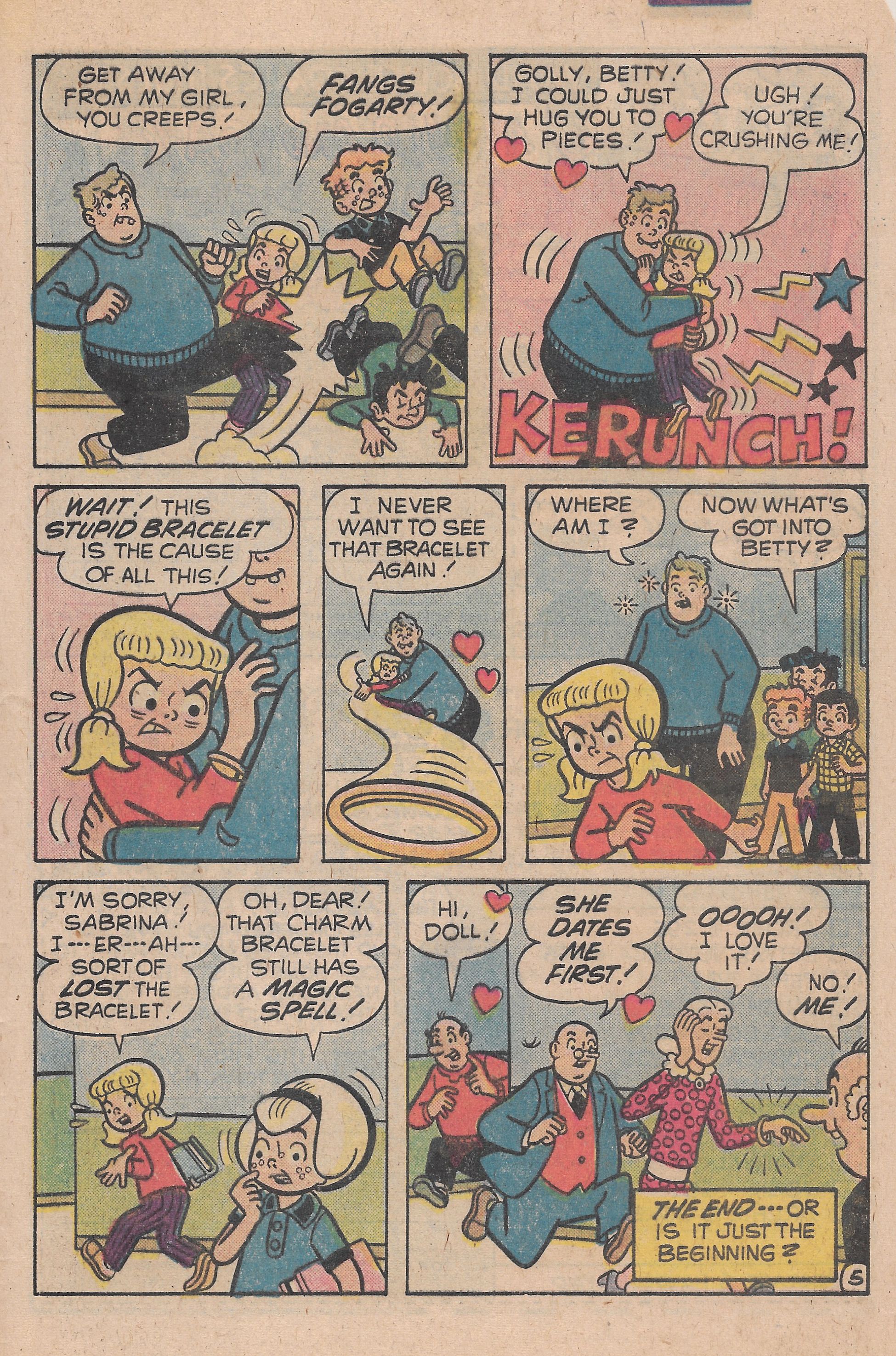 Read online Archie's TV Laugh-Out comic -  Issue #77 - 33